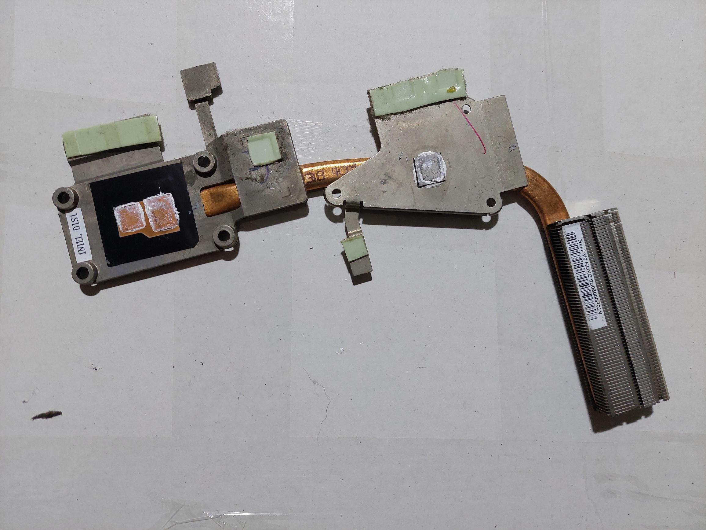 Toshiba Satellite C660 Bakır Soğutucu Cpu Fan