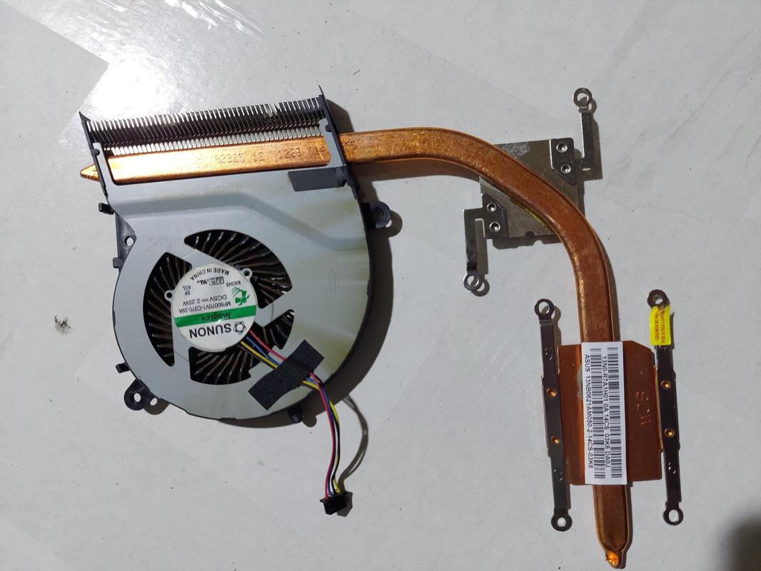 Asus K555L Bakır Soğutucu Cpu Fan