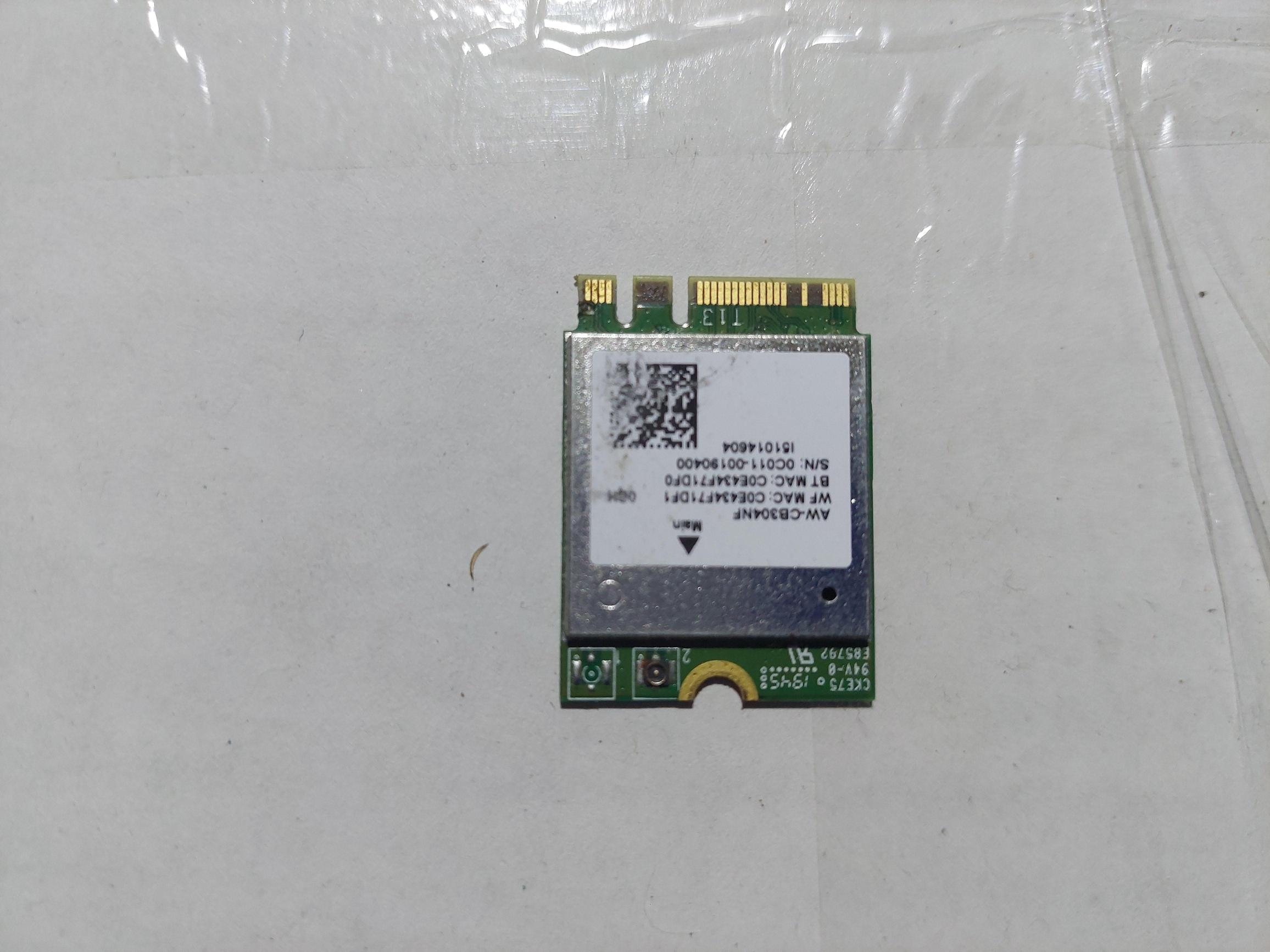 RTL8821CE 802.11AC Bluetooth 4.2 433 Mbps 2.4 Ghz/5 