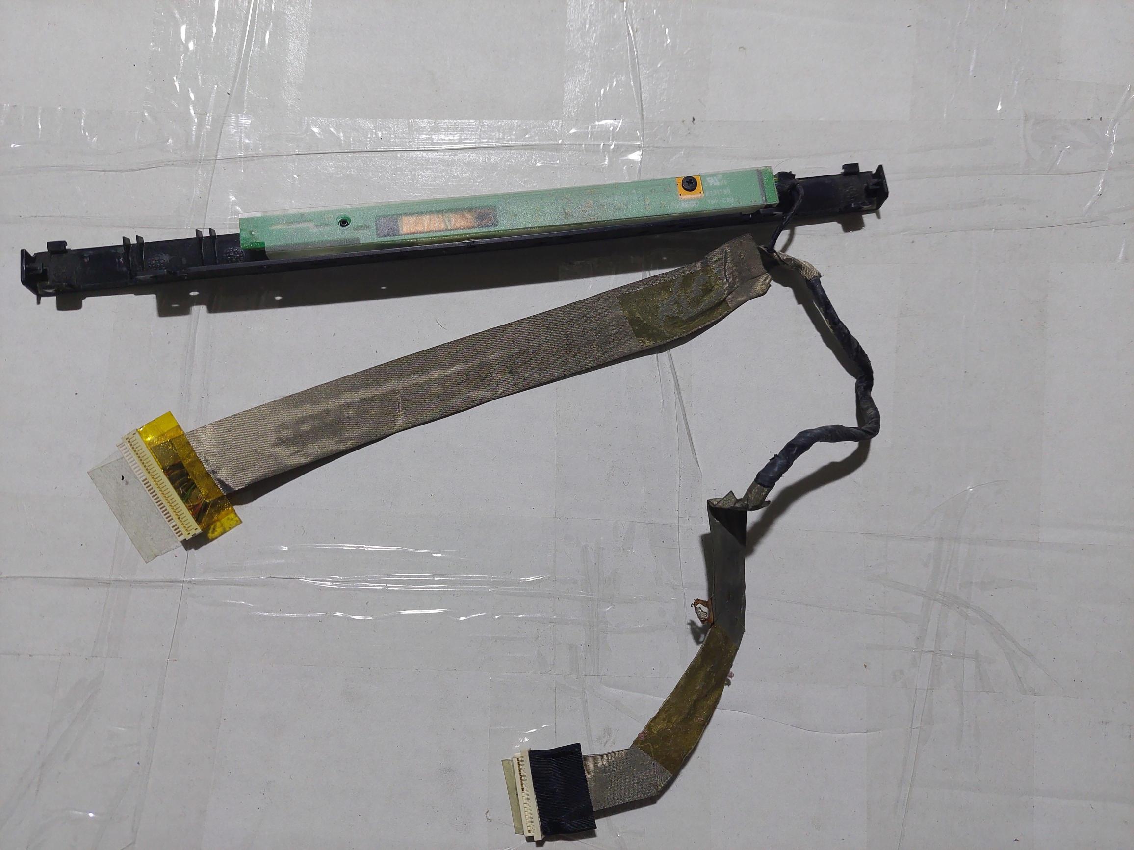 TOSHIBA A350 DATA LCD FLEX KABLO 6001720L-B, K000065940 TOSHIBA SATELLITE PRO L450-EZ1510 MODEL NOTEBOOK İNVERTER 