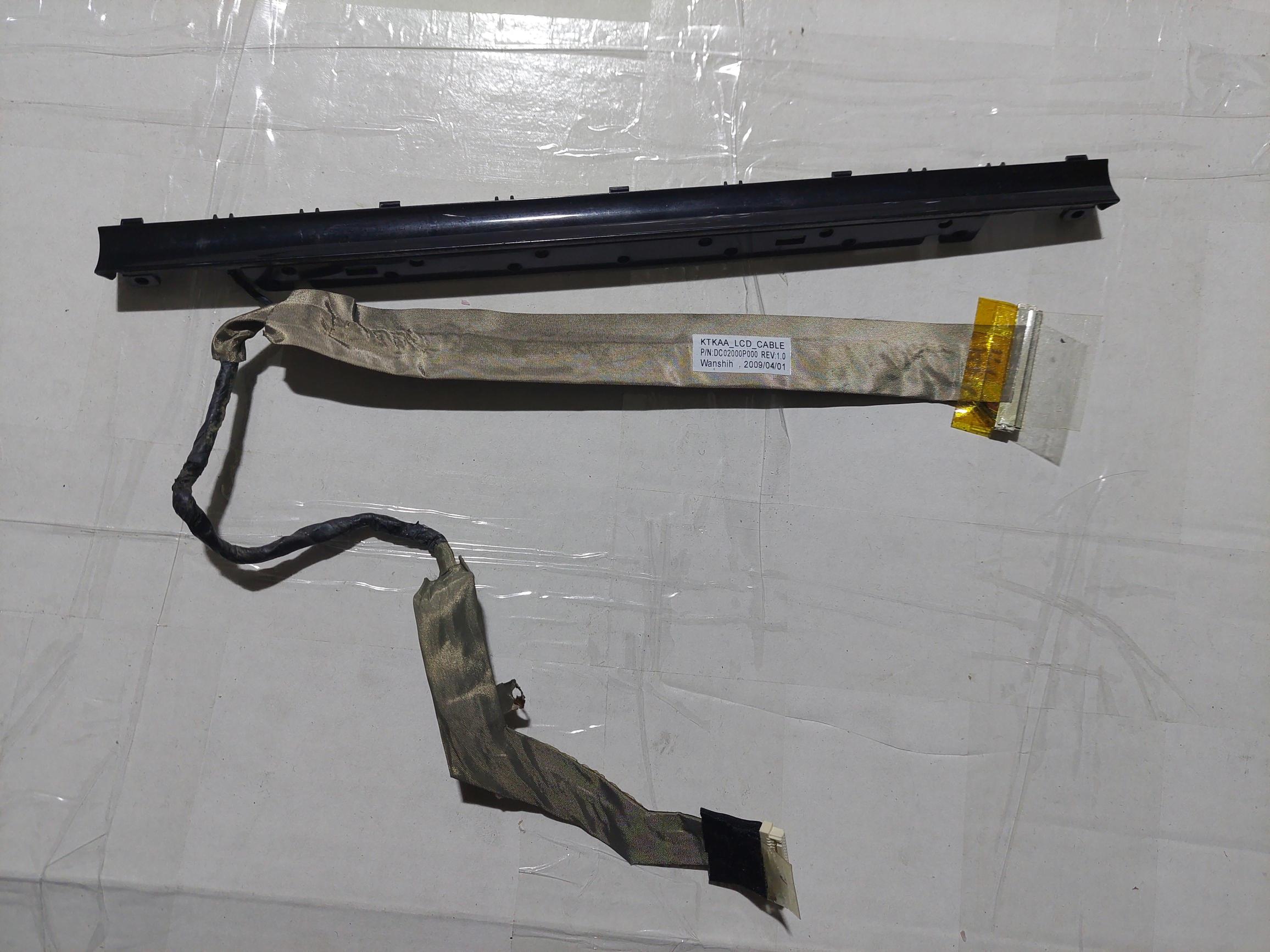 TOSHIBA A350 DATA LCD FLEX KABLO 6001720L-B, K000065940 TOSHIBA SATELLITE PRO L450-EZ1510 MODEL NOTEBOOK İNVERTER 