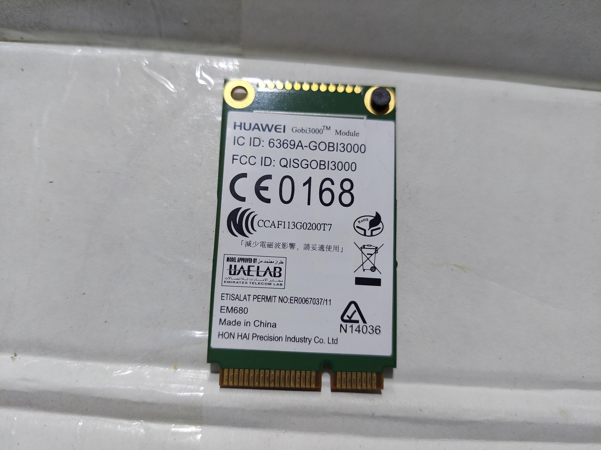  Sony VAIO SVS13AA11M,Vaio SVS151A11M,Vaio SVS151E2BM, SVS131E22M SVS1313D4E 1-458-371-13 3G kart  EM680
