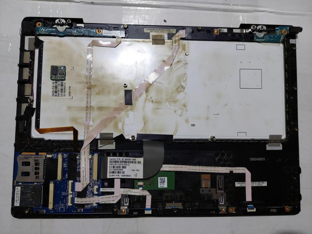 SONY VAIO PCG-41213M PCG-4121GL Üst Kasa + Klavye + Touchpad ASLI