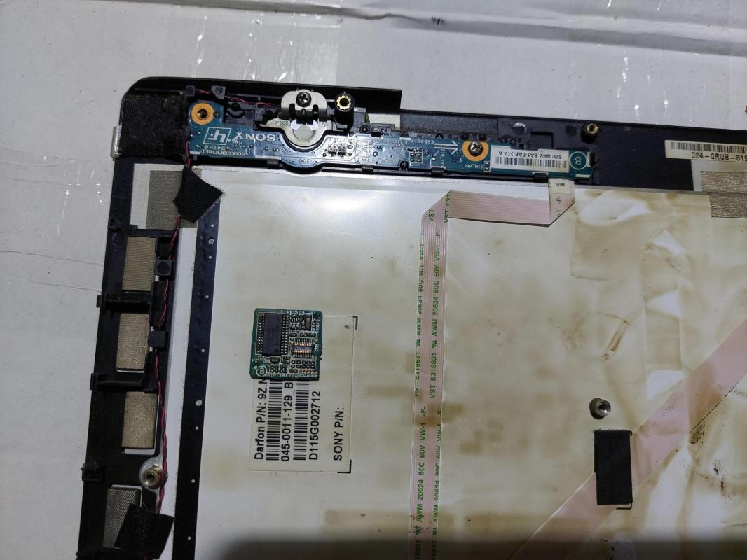 SONY VAIO PCG-41213M PCG-4121GL Üst Kasa + Klavye + Touchpad ASLI