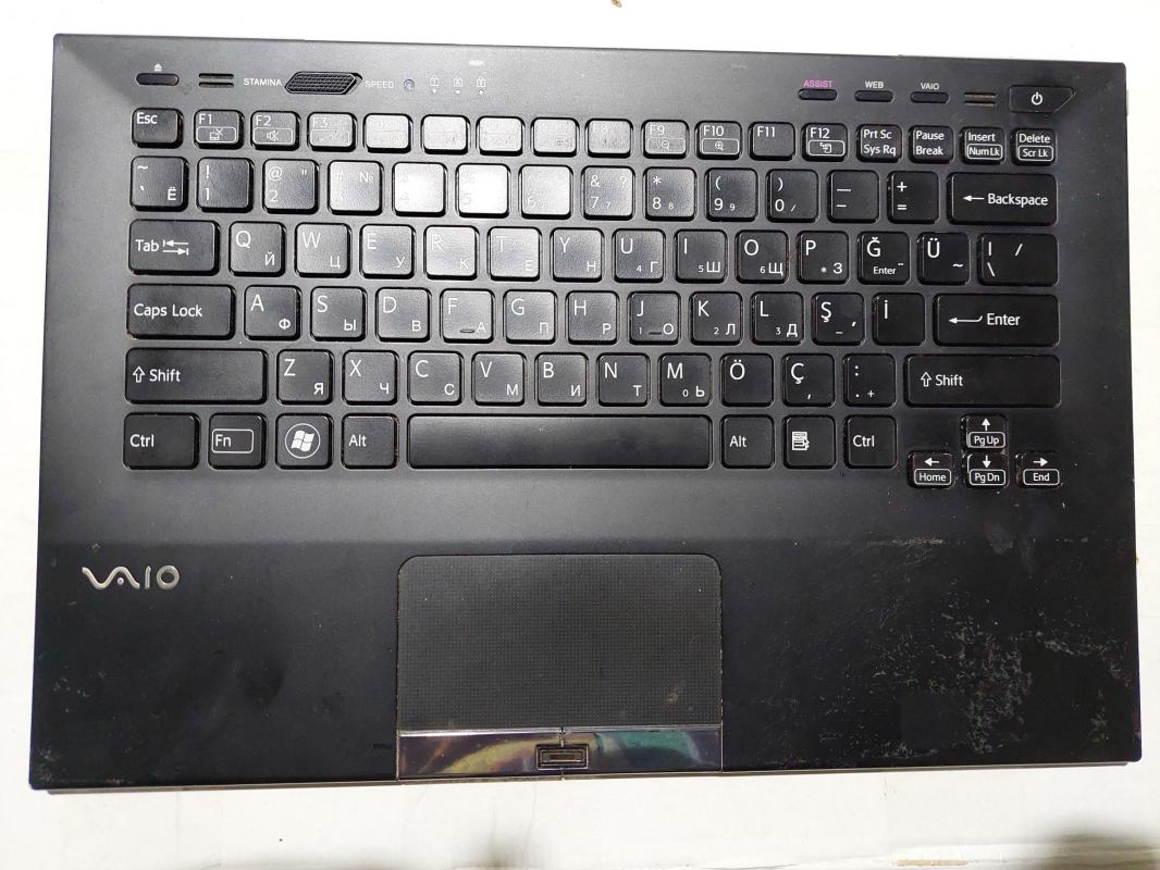 SONY VAIO PCG-41213M PCG-4121GL Üst Kasa + Klavye + Touchpad ASLI