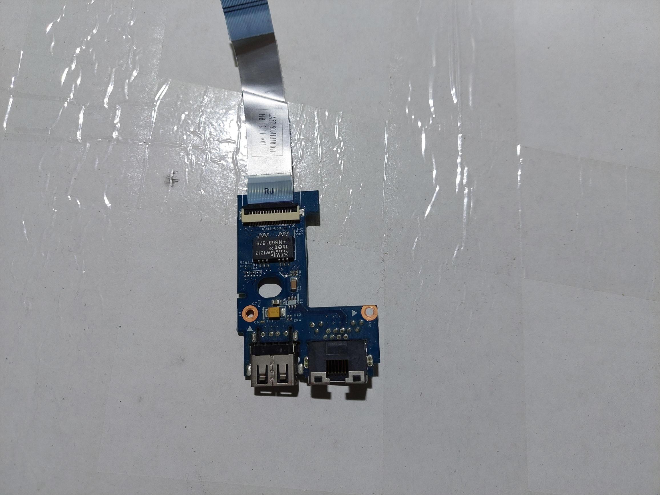 Lenovo ideapad B570 20093 Usb Devresi Ethernet Kart LA57 RJ45_USB BD 10786-1M A