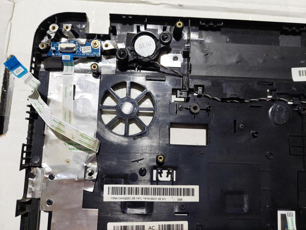 Toshiba C55-A ÜST KASA KLAVYE KASASI + TOUCHPAD + HOPARLÖR SAG SOL + OPEN TETİK TUŞ +  13N0- CKA0D01