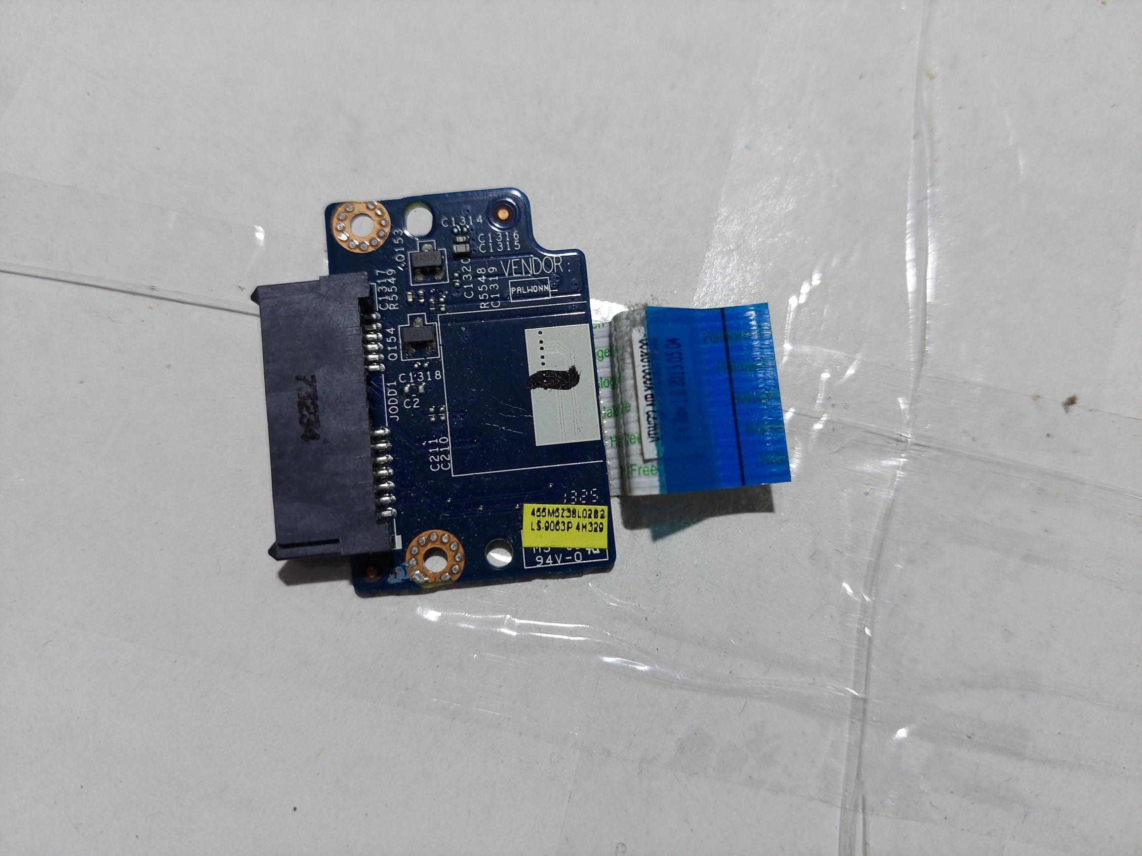LENOVO Z500 20202 VIWZ2 LS-9063P DVD BOARD KARTI SOKET