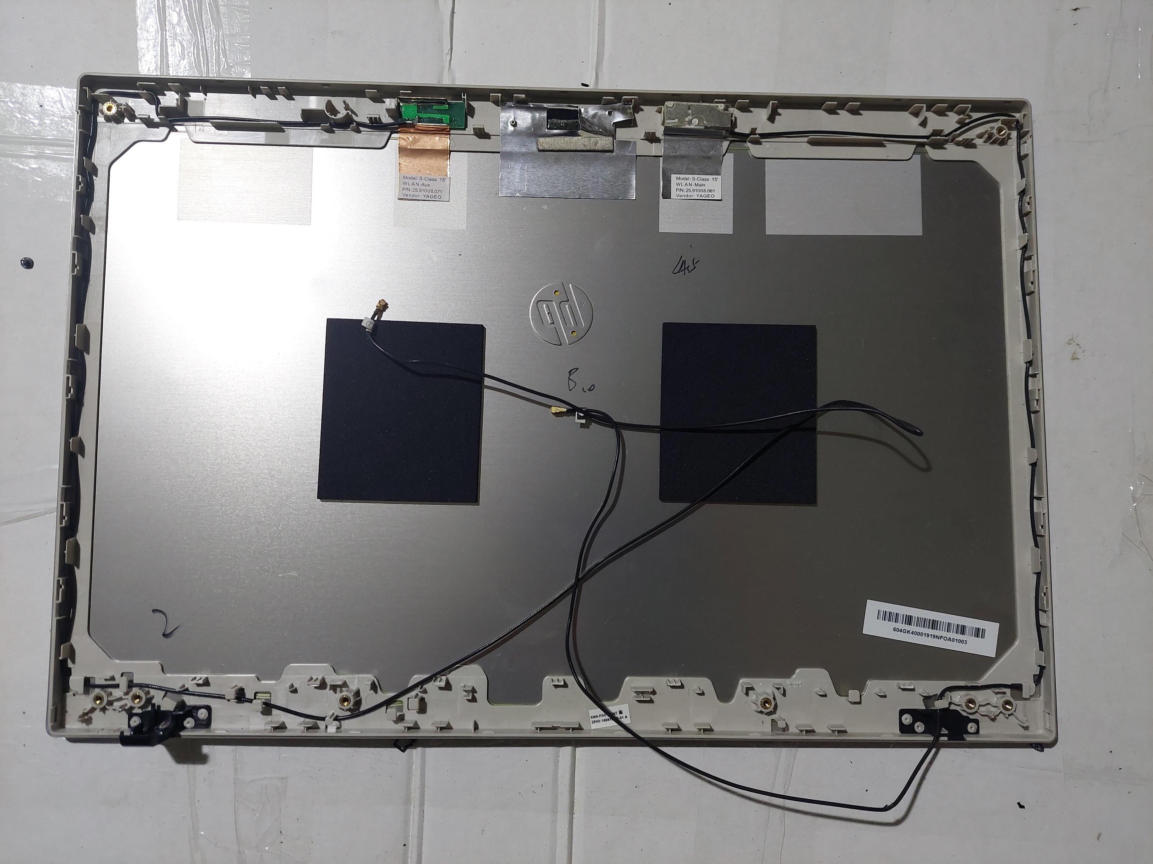 HP Probook 4520s  4520 4520 Lcd Cover Ekran Arka Kapak 604Gk40001