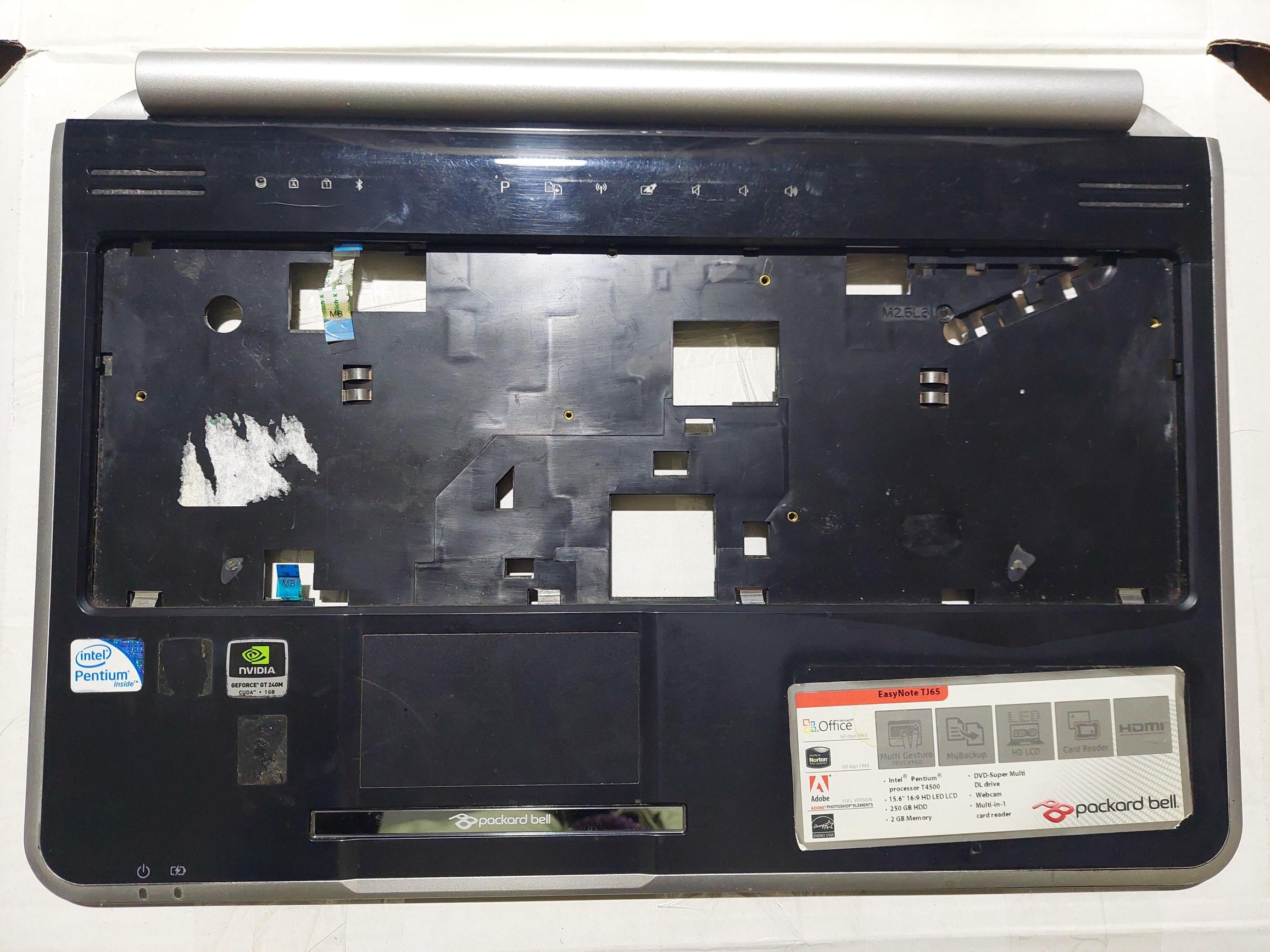 PACKARD BELL EASYNOTE TJ65 MS2273 ÜST KASA FOX604GH0400 KLAVYE KASA