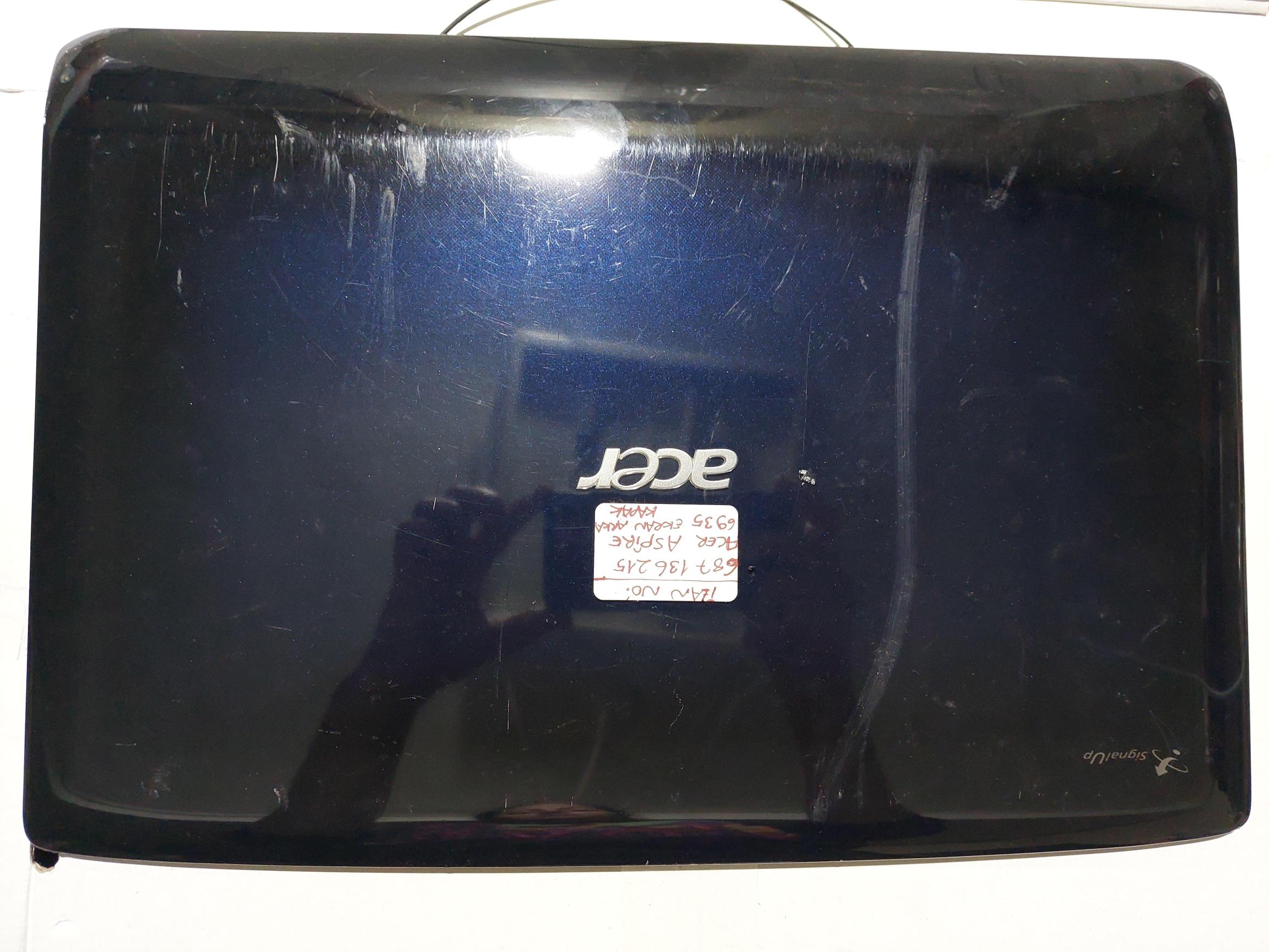 ACER ASPİRE 6920 6920G LCD  ARKA KAPAK-  BEZEL -WEBCAM + MICROFON + WİFİ 6051B0288501-1 6070B0258601 LCD BACK COVER