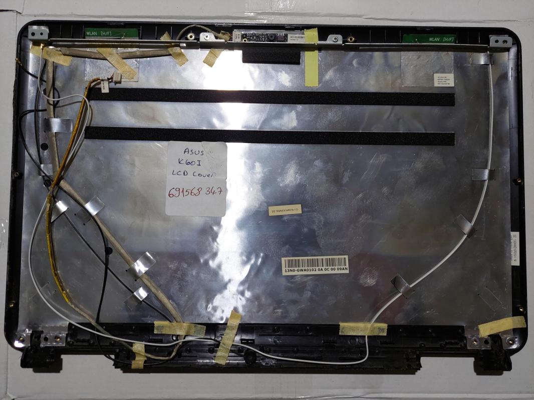  Asus K61IC 13GNXX1AP010-1 Asus K61 K61IC X66IC Ekran Arka Kasası Lcd Cover 13N0-GWA0102
