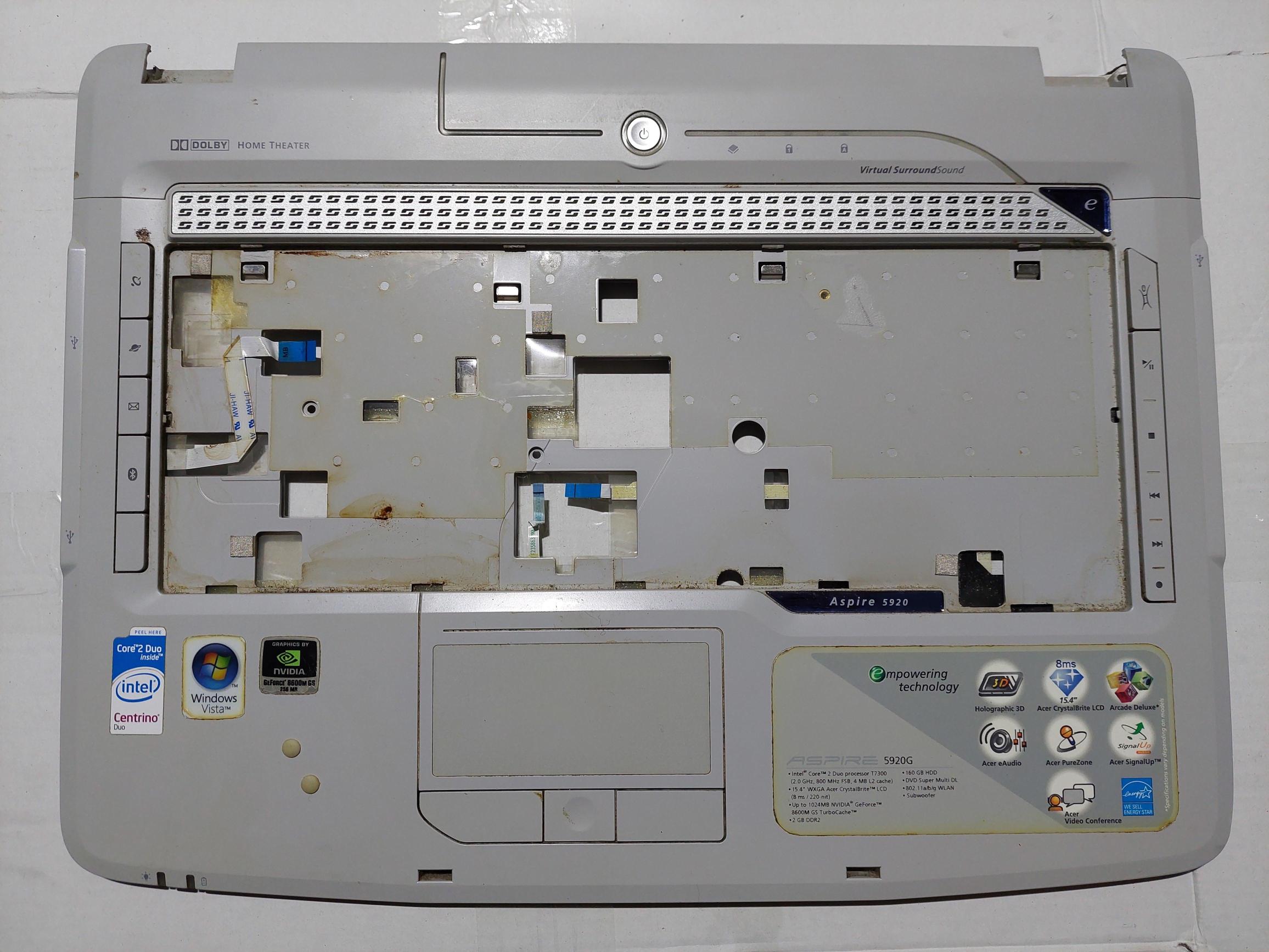ACER%20ASPIRE%205920%205920G%20%20ÜST%20KASA%20BEYAZ%20ZYE39ZD1TCTN10071007