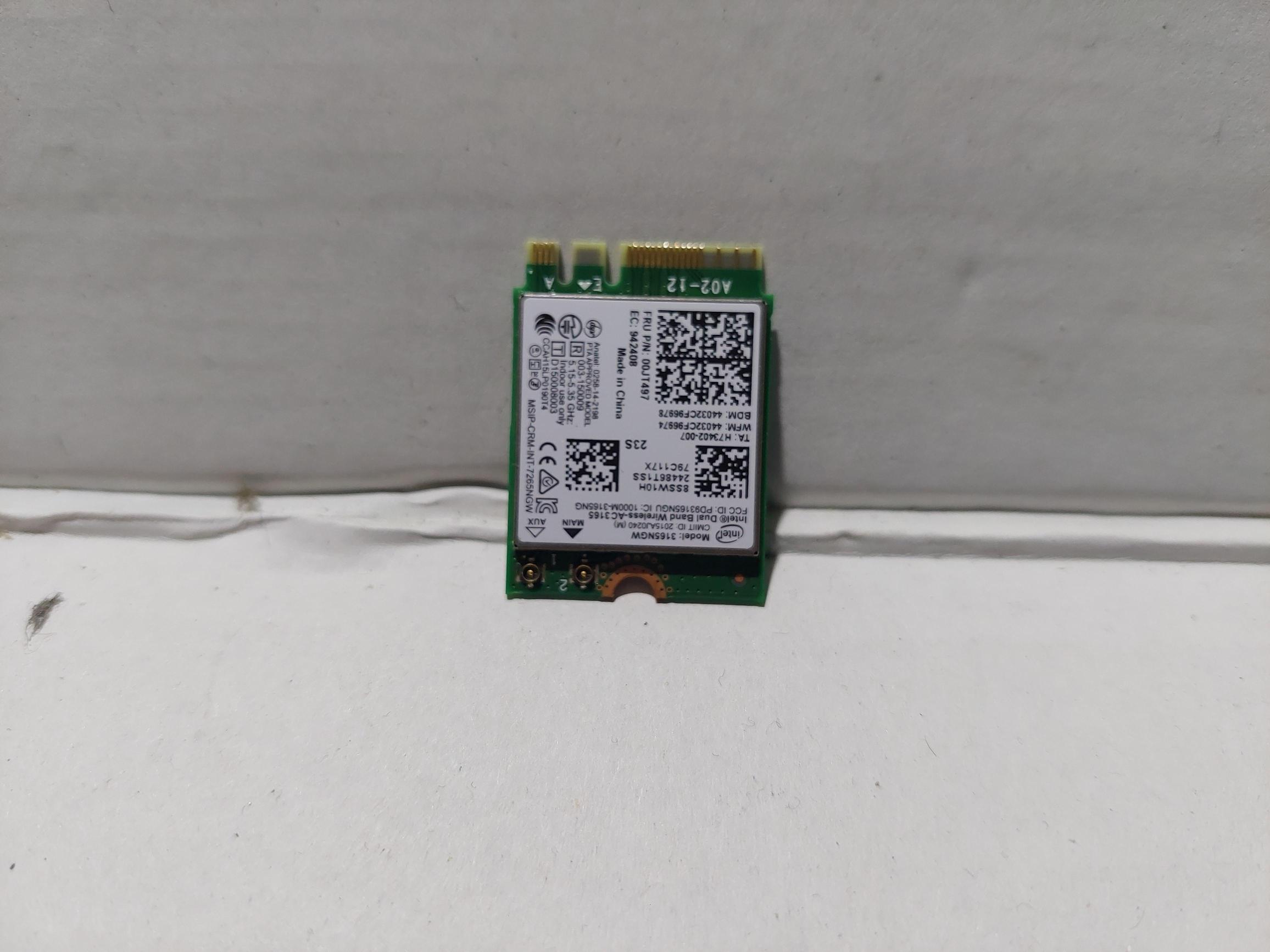 Intel 3165 3165NGW 3165AC Dual Band Wireless AC + Bluetooth4.0 Mini NGFF wifi card 802.11AC 3165 Wireless Wifi Card