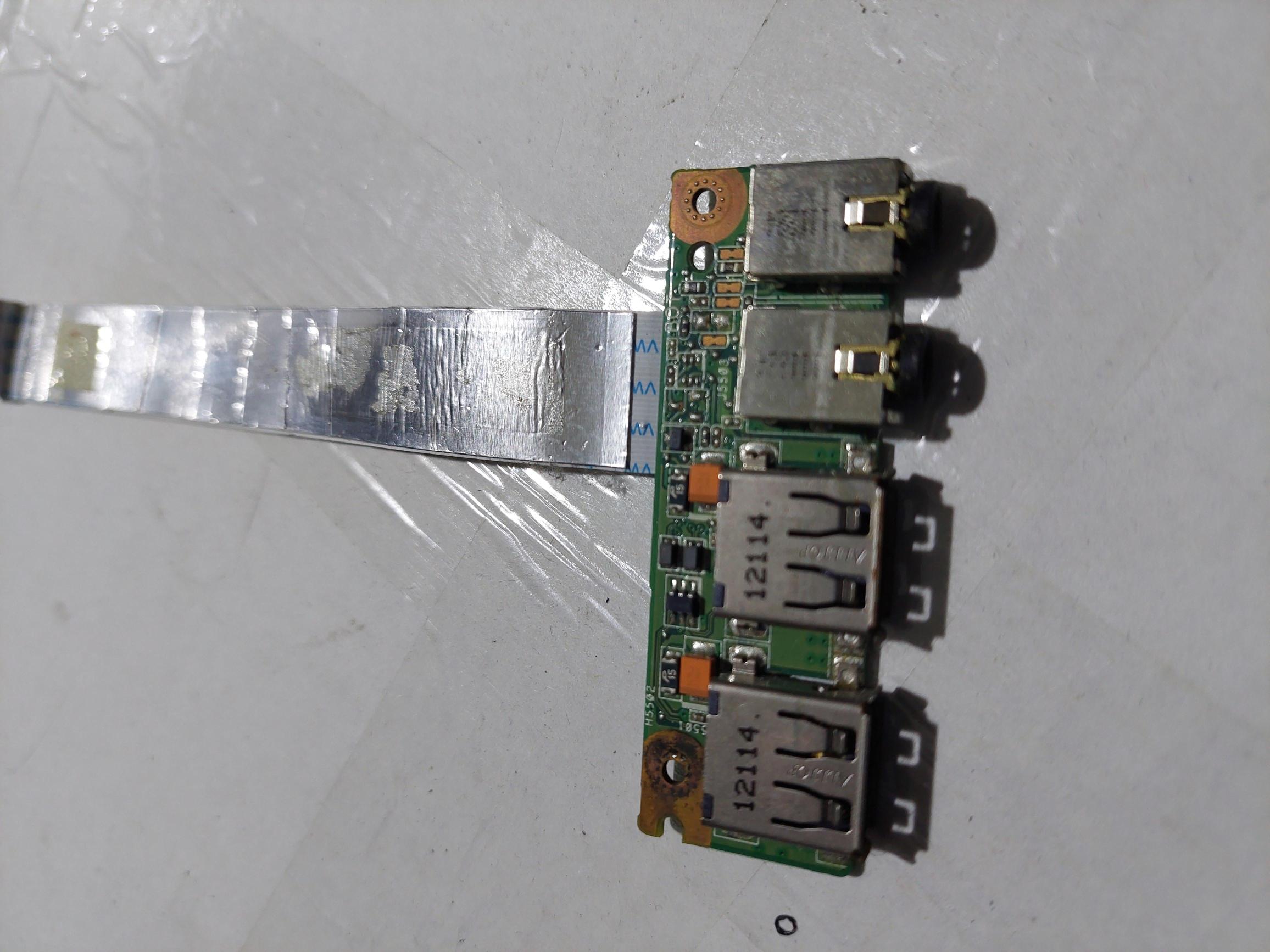 Asus K53S Dizüstü Bilgisayar için USB + Ses Portu Kartı (K43SD IO BOARD)