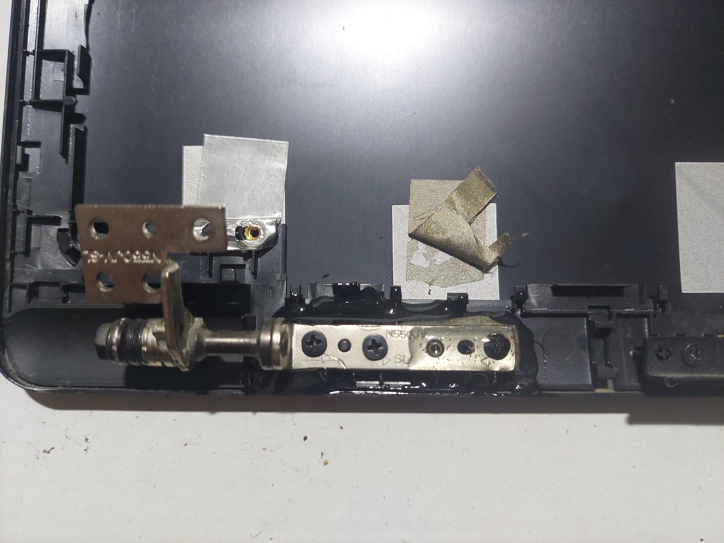 Asus N550 N550JV N550JA N550LF Arka Kasa  Cover 13NB00K1AM0141 13NB00K1P01011-1