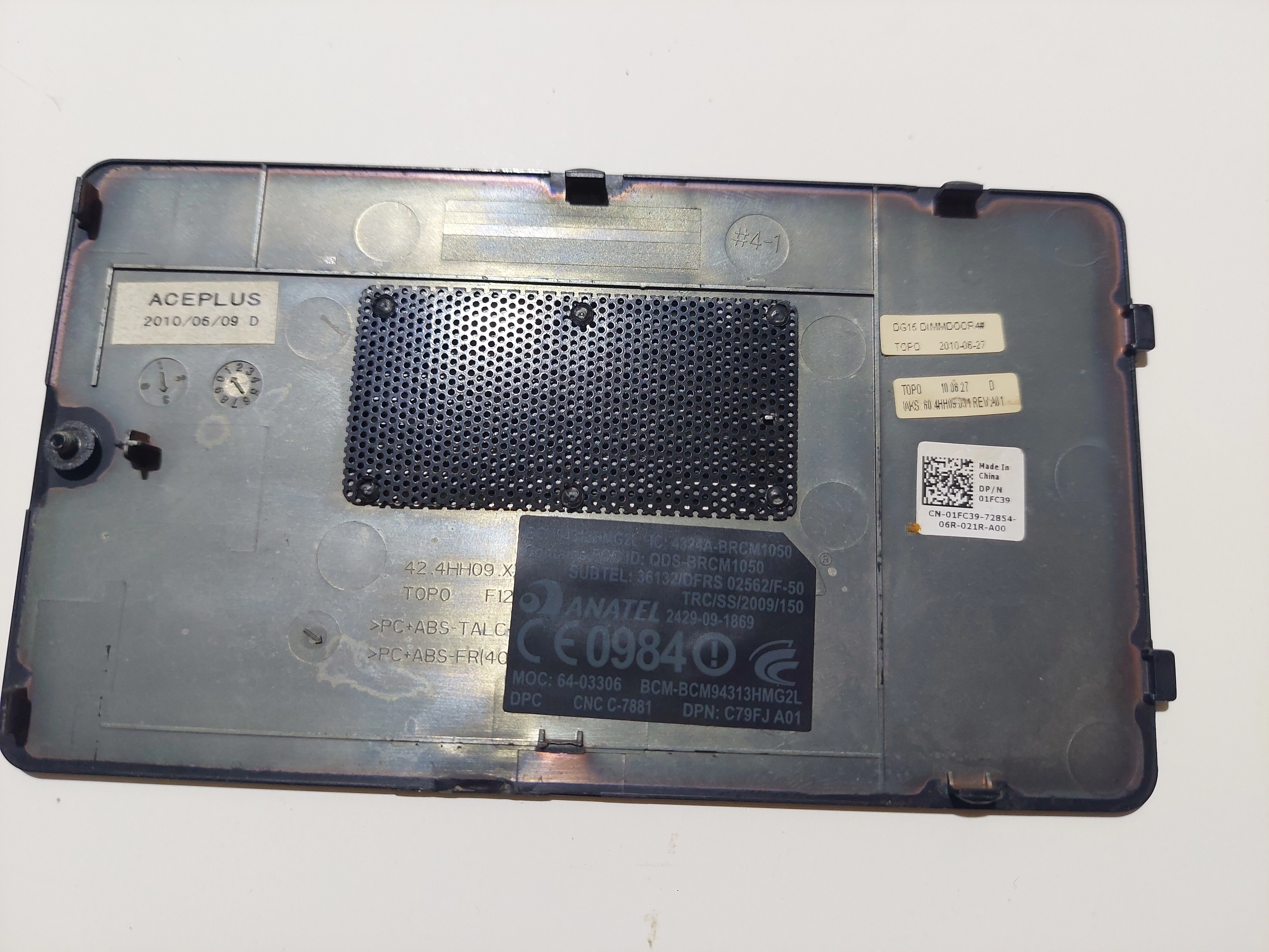 DELL İNSPİRON N5010 M5010 RAM SERVİS KAPAĞI CN-01FC39 SYH