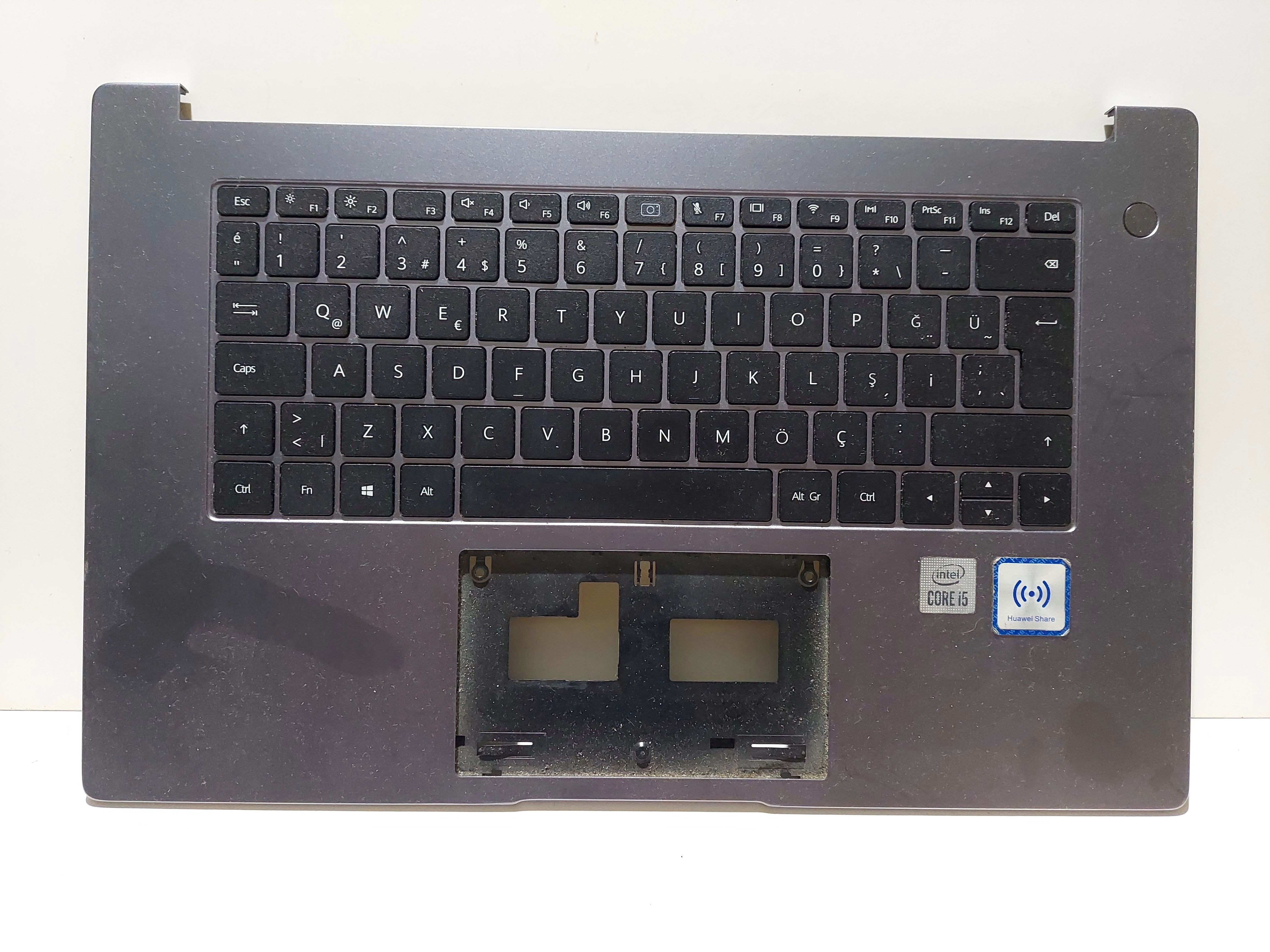  Huawei  MateBook D15 Intel BoB-WAI9, MagicBook X 15 ÜST KASA KLAVYE + KAMERA + POWER TUŞ