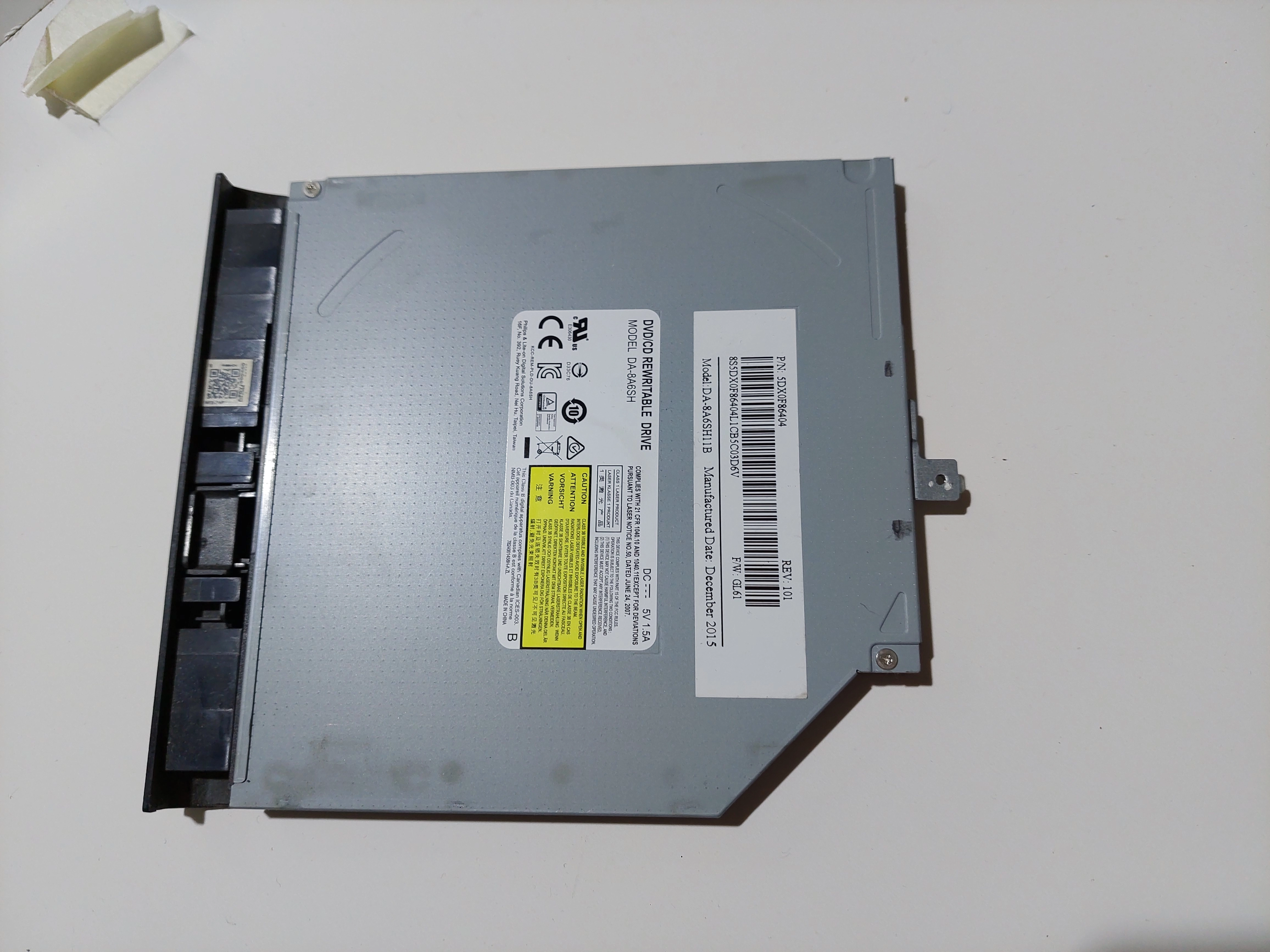 %20Asus%20X533M%20-%20DVD/CD-RW%20Burner%20Drive%20-%20DS-8A6SH%20-%20840689-001%20OPTİK%20SÜRÜCÜ
