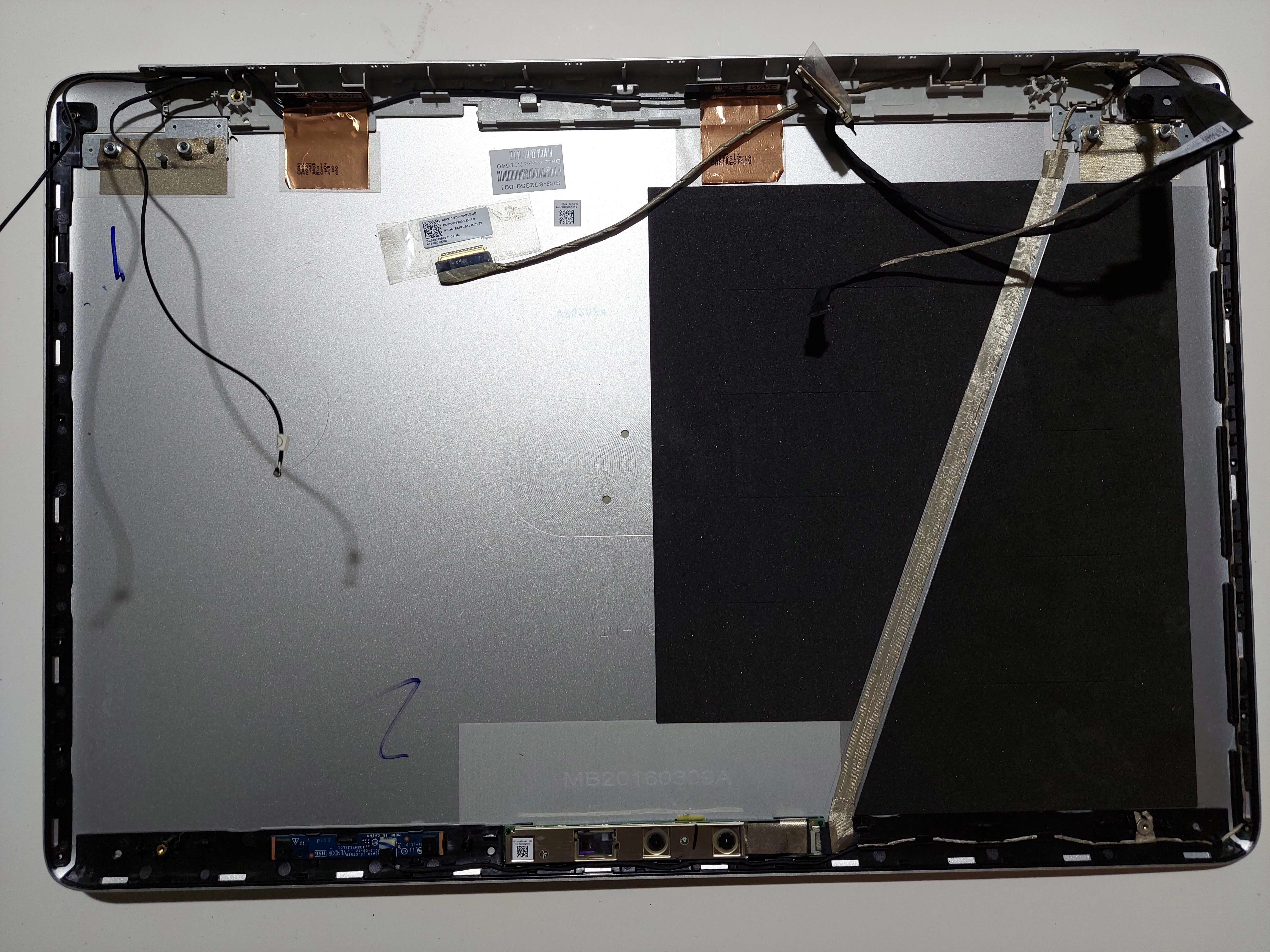  HP ENVY 17-N 17T-NA LCD Arka Kapak COVER  SPS 832350 001