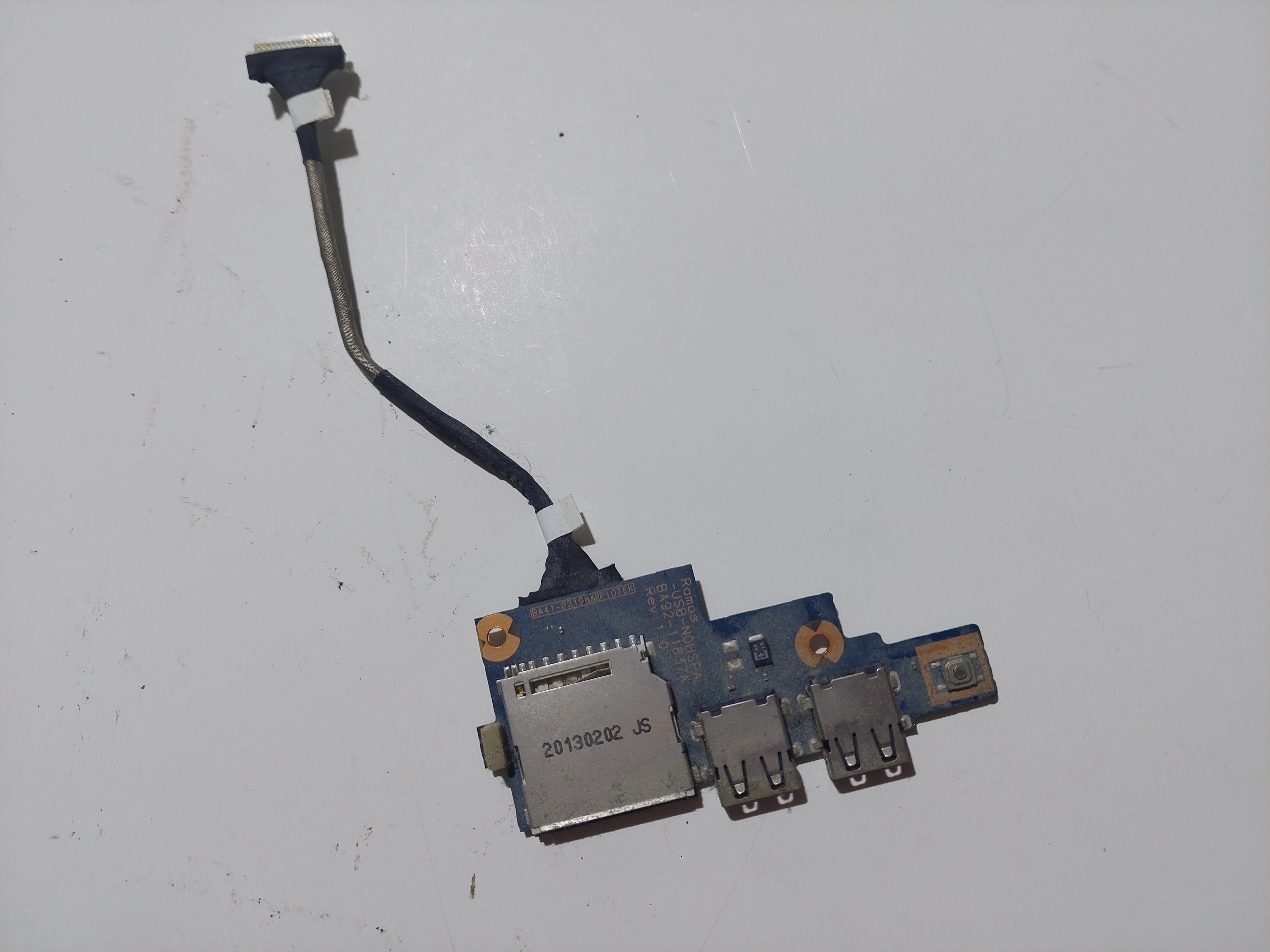 Samsung%20NP510R5E-A02UB%20%20USB%20SD%20Güç%20Düğmesi%20Kartı%20ve%20FLEX%20%20Kablo%20BA92-11837A