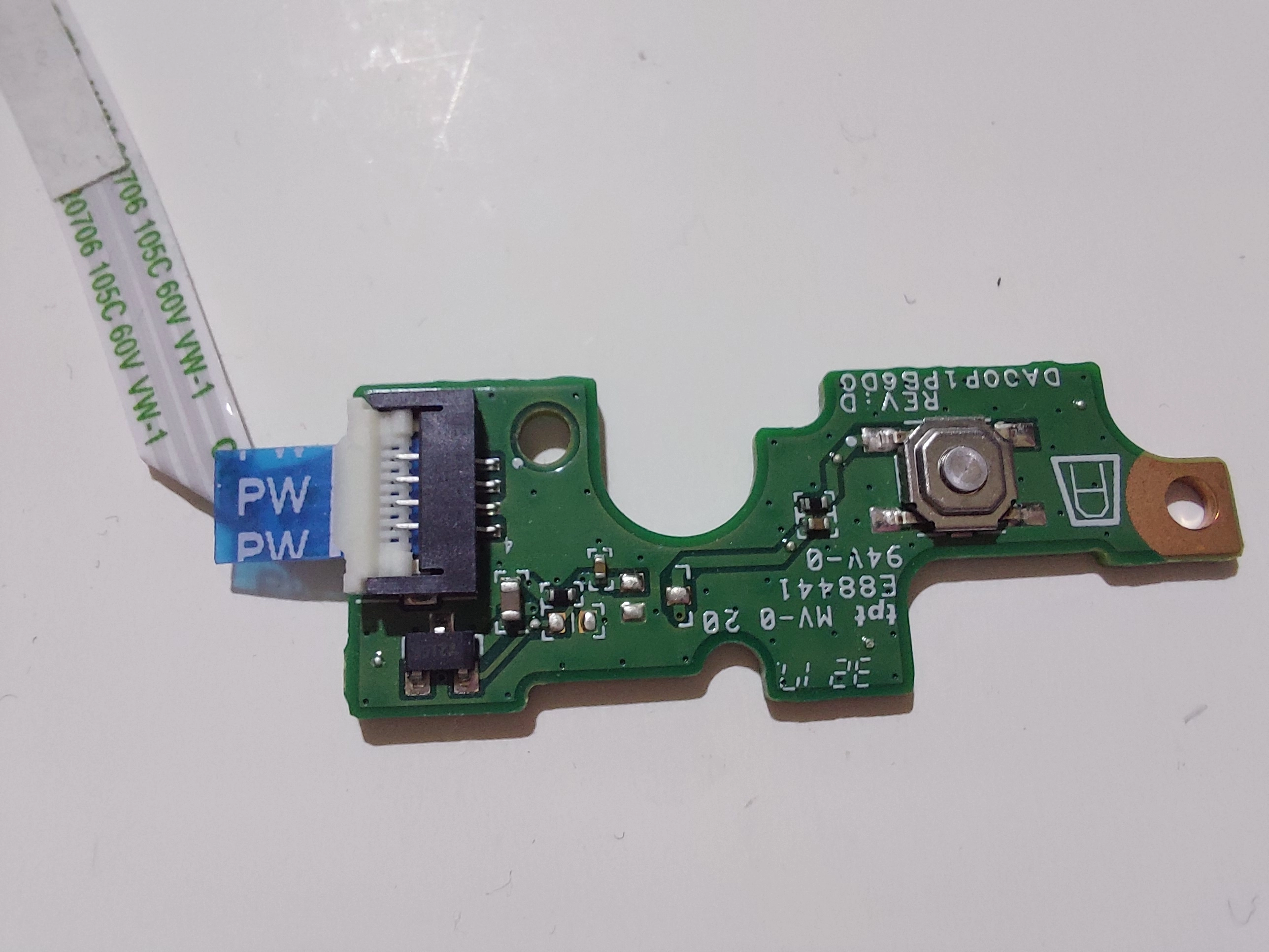 HP%2014-BW%20Power%20Button%20Board%20DA00P1PB6D0%20FLEX%20KABLO%20ACMA%20TETIK%20TUS%20KARTI