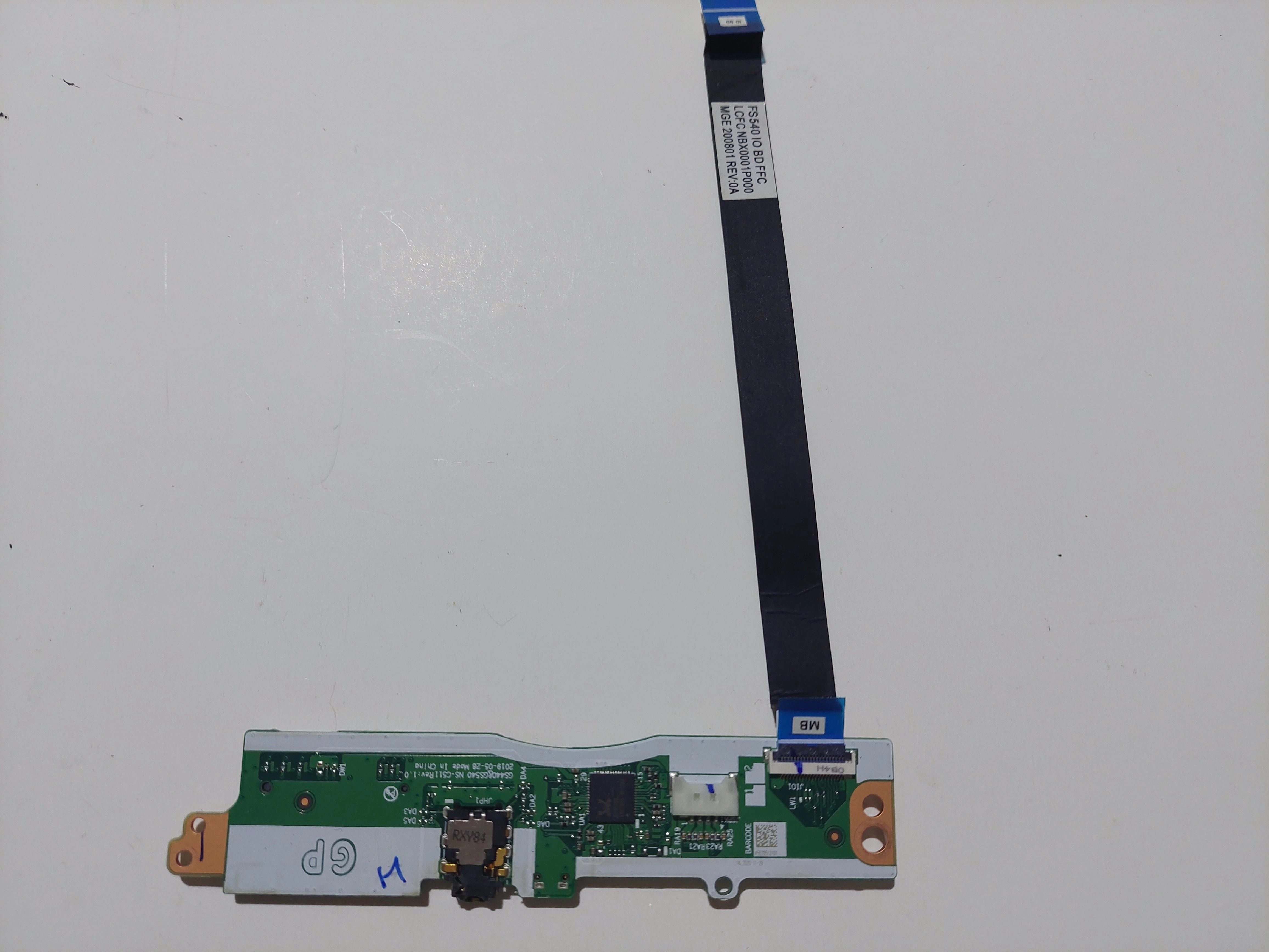  Lenovo V14-ADA Audio Ses Jack SD Kart Board NS-C511  NBX0001P010