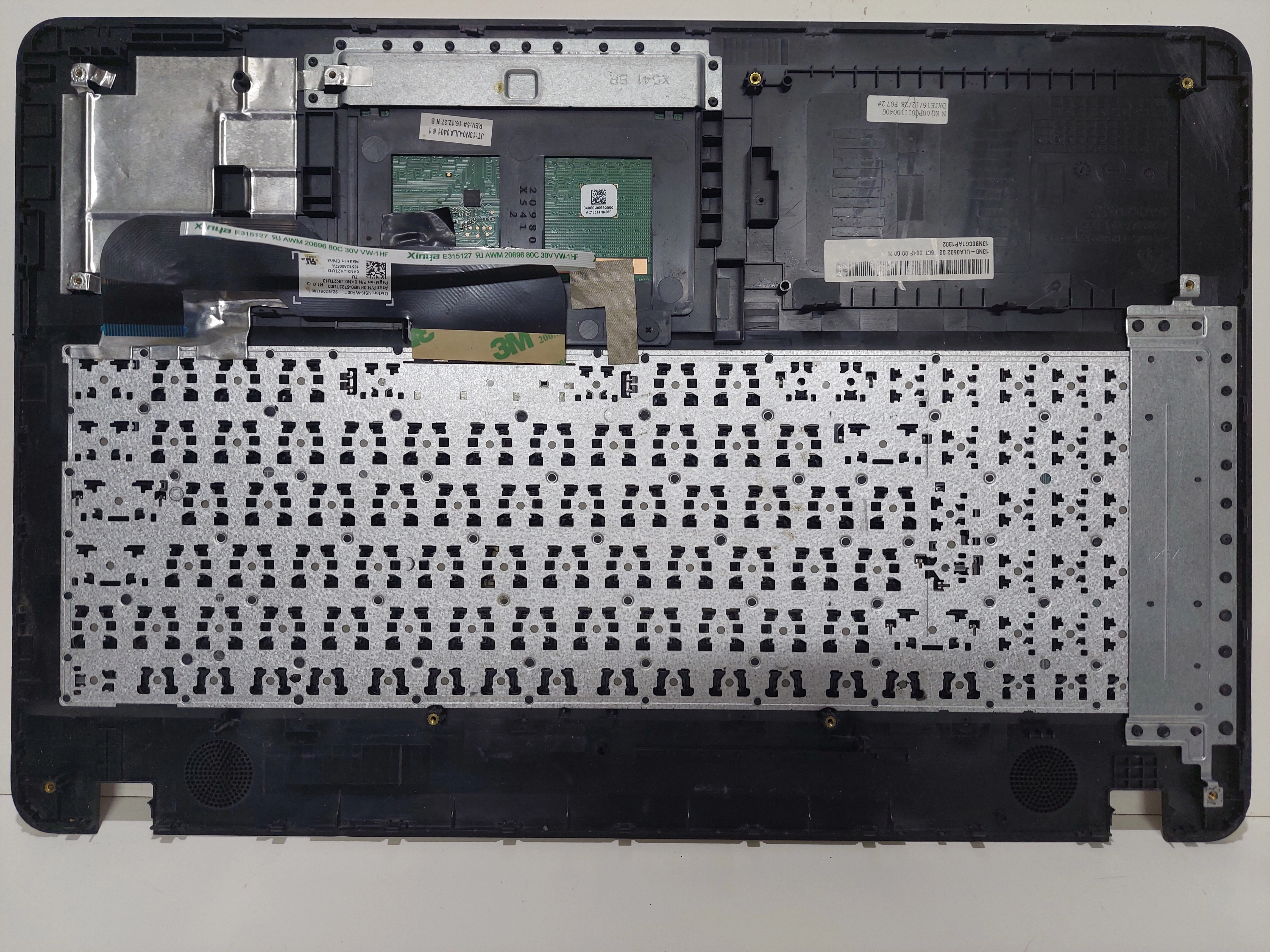 Asus K541 X541 K541U X541U X541UV ÜST KASA KLAVYE TOUHPAD 13NB0CG1AP1302