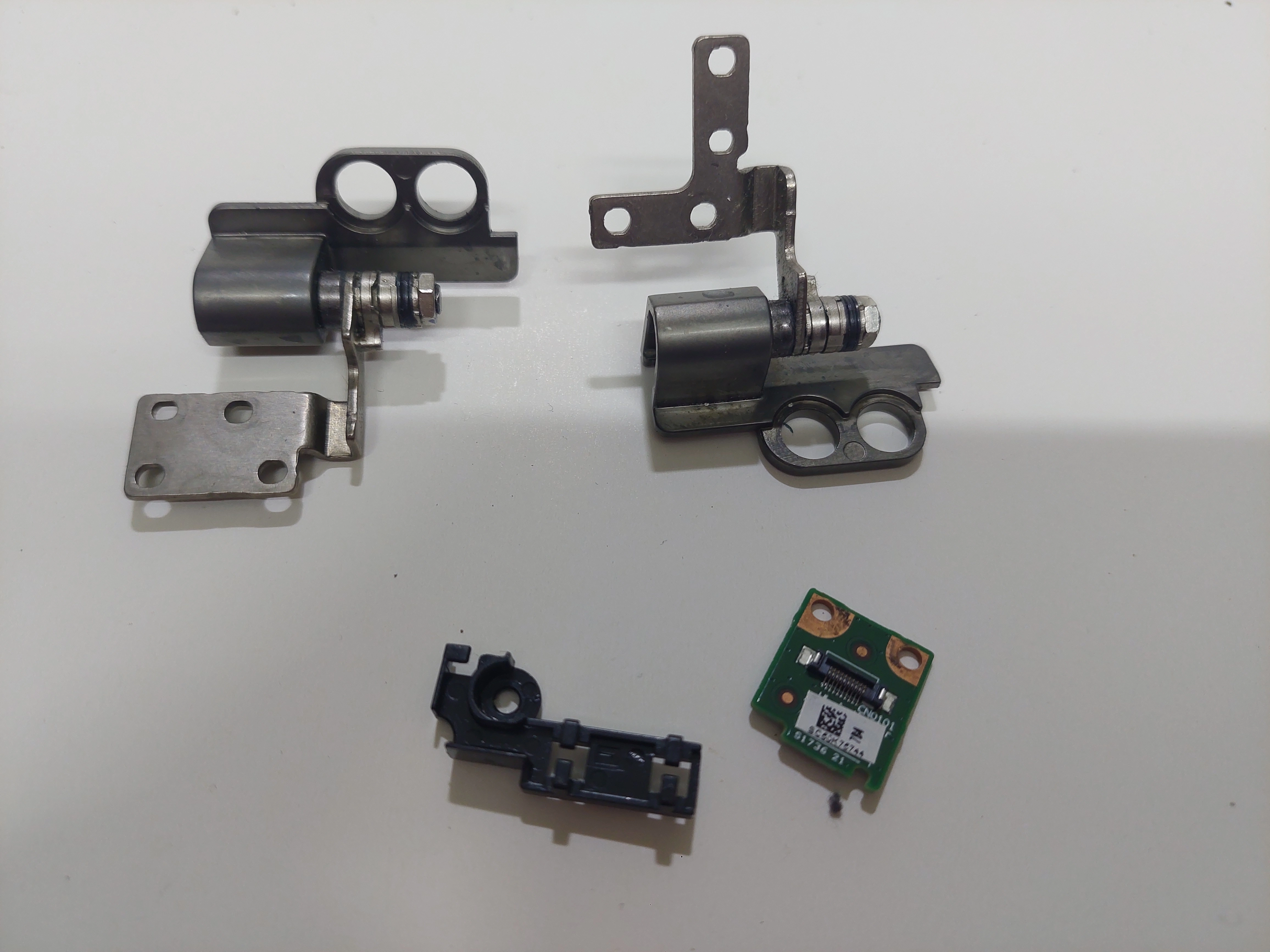 Lenovo ThinkPad X240, X250, X260 için SAĞ SOL MENTEŞE 04X5363, 0C65889, 0C65890, SH50A31216, SH50A31217  VE TETİK TUŞ KARTI