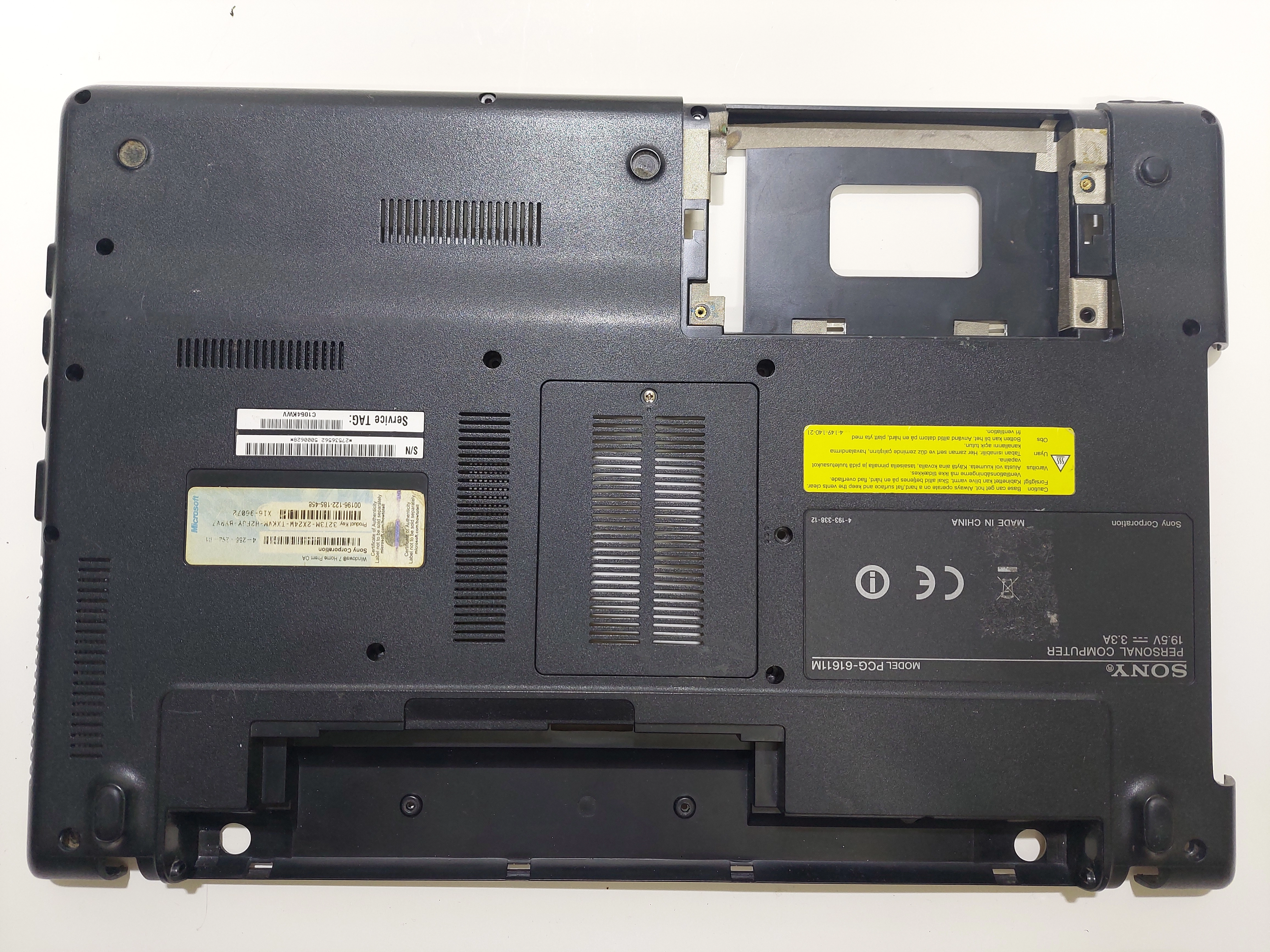Sony Vaio VPCEE PCG-61611M PCG-61611L ALT KASA46NE7BAN000