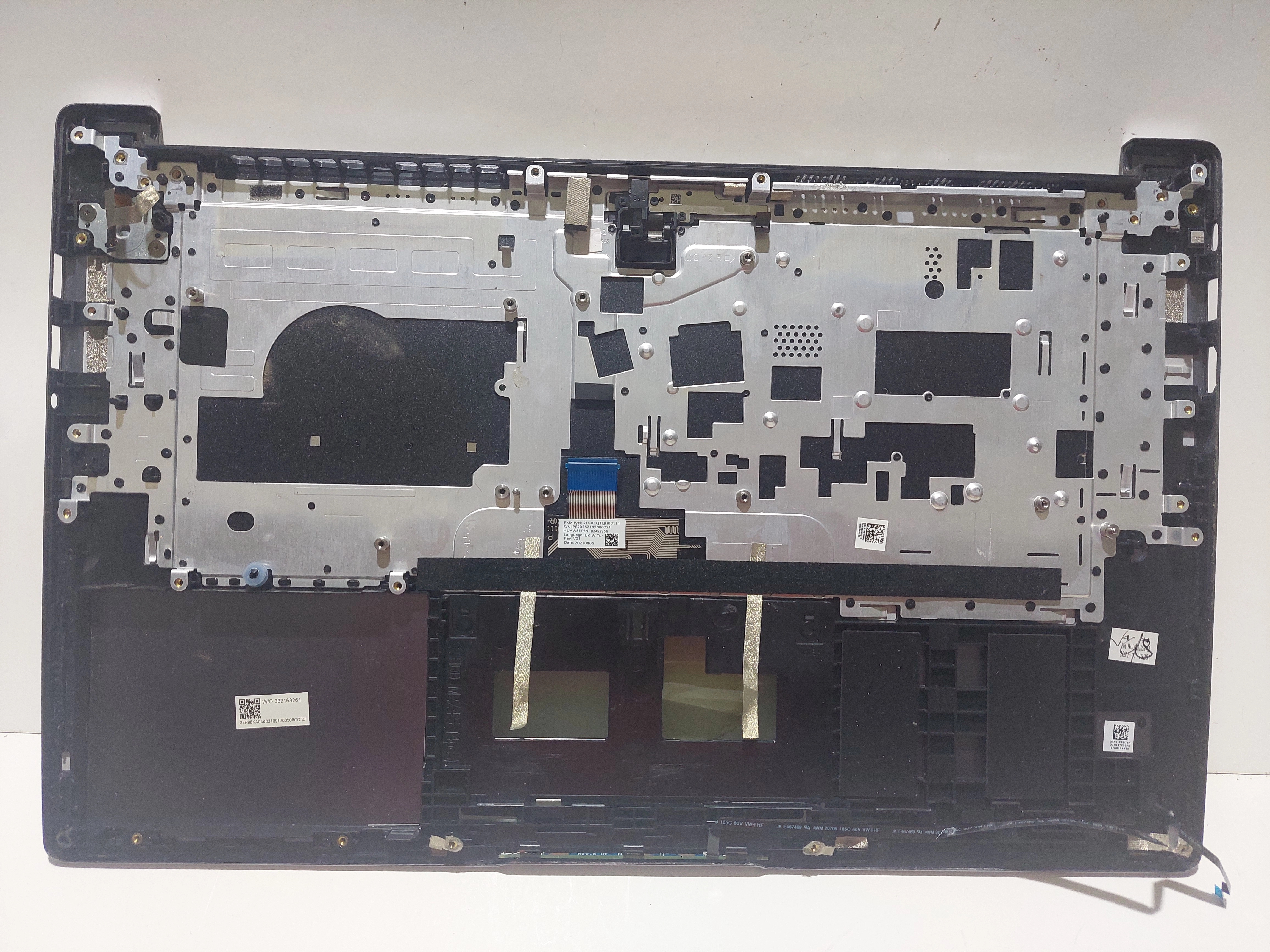Huawei Matebook D15 BOH-WAQ9R BOH-WAP9R BOD-WFE9  Klavye Üst Kasa KSL51661NKA / TUŞ KAMERA / OPEN AÇMA KAPAMA TUŞU 