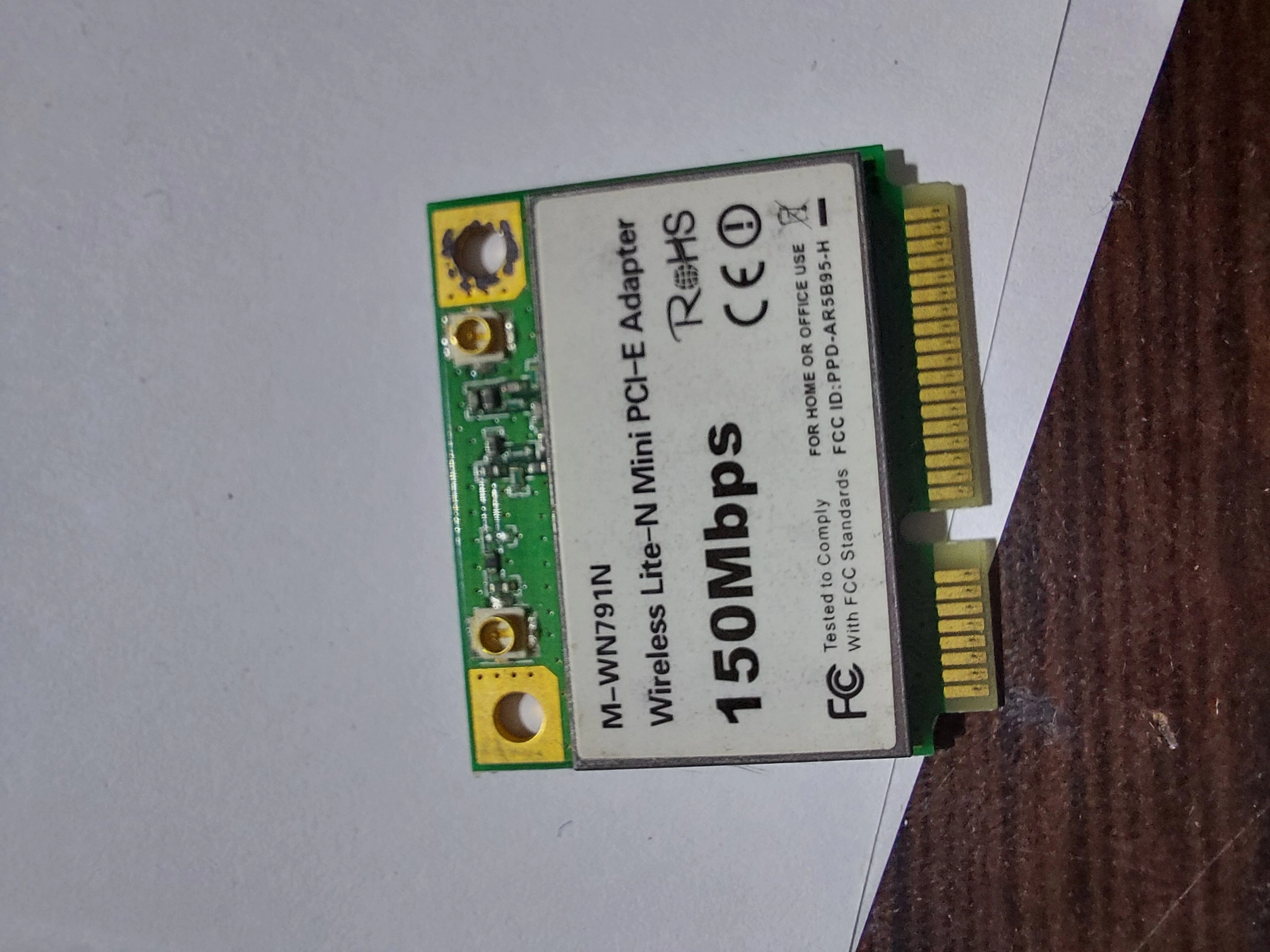  INTEL M-WN791N 150Mbps WIRRELESS LITE-N MINI PCI-E ADAPTER 150 MBPS AR5B-95-H PROWORE