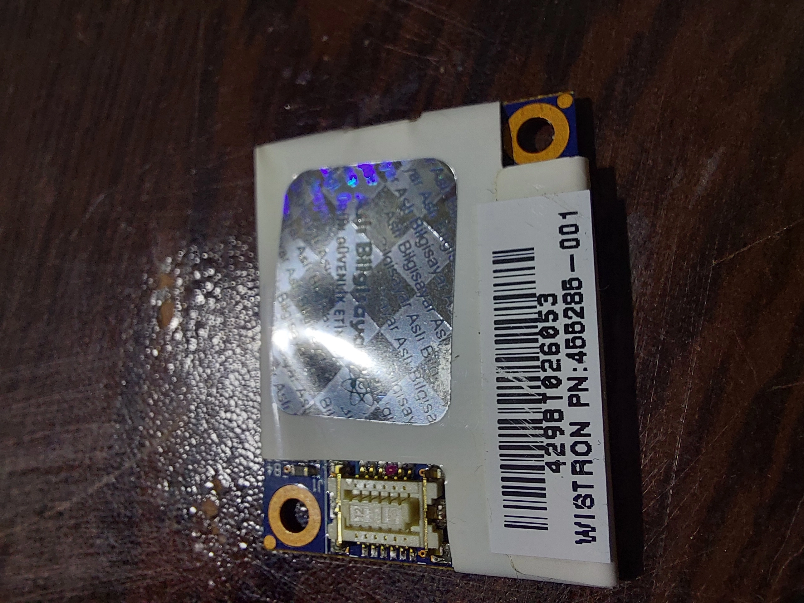 Toshiba Modem Adaptör WIFI Kartı Mini V000140410 6028B0000312 ASI DELPHI D40