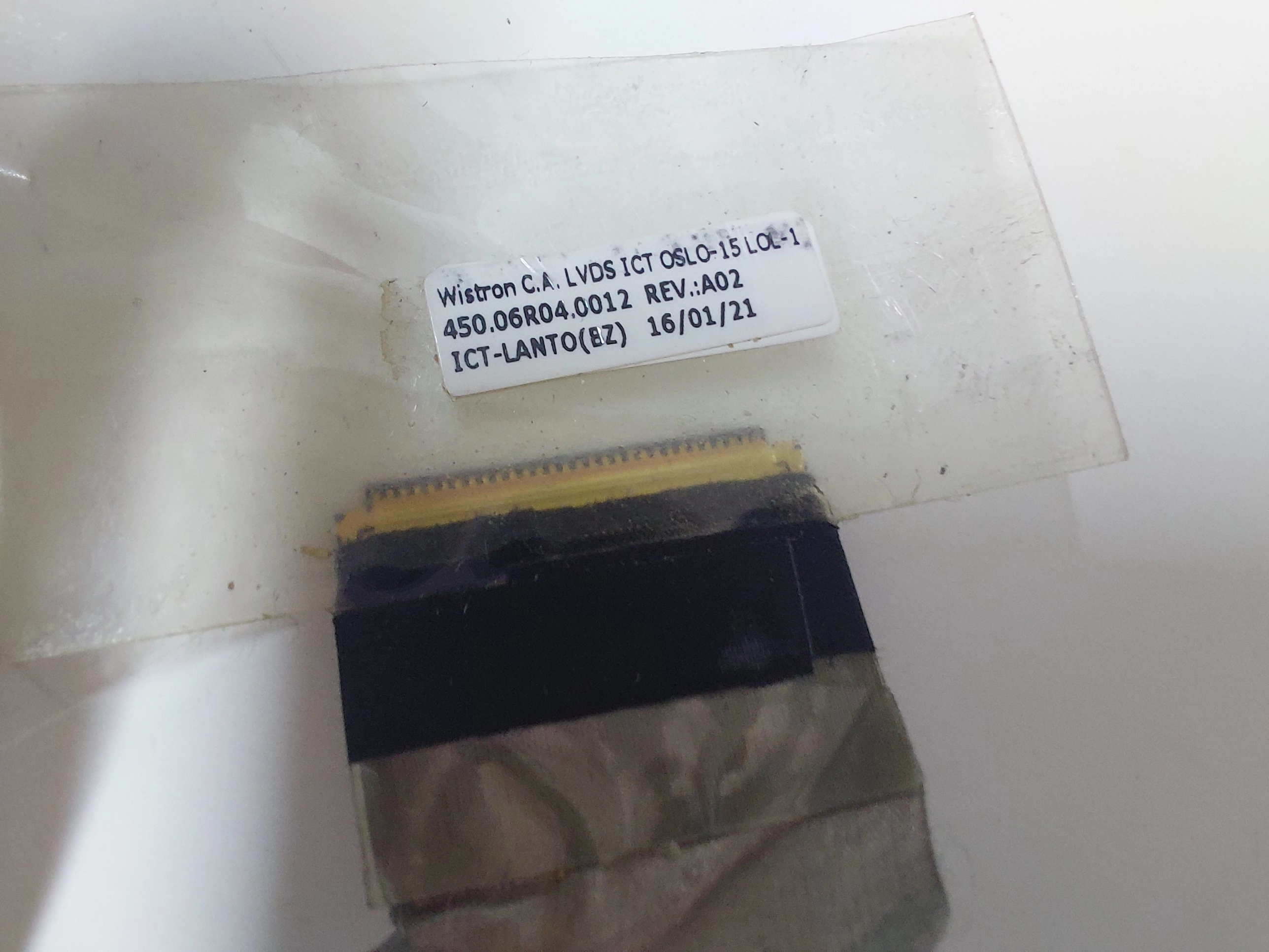  Lenovo ideapad 700-15ISK 80RU LCD Data Flex Kablosu 450.06R04.0013 450 06R04 0012