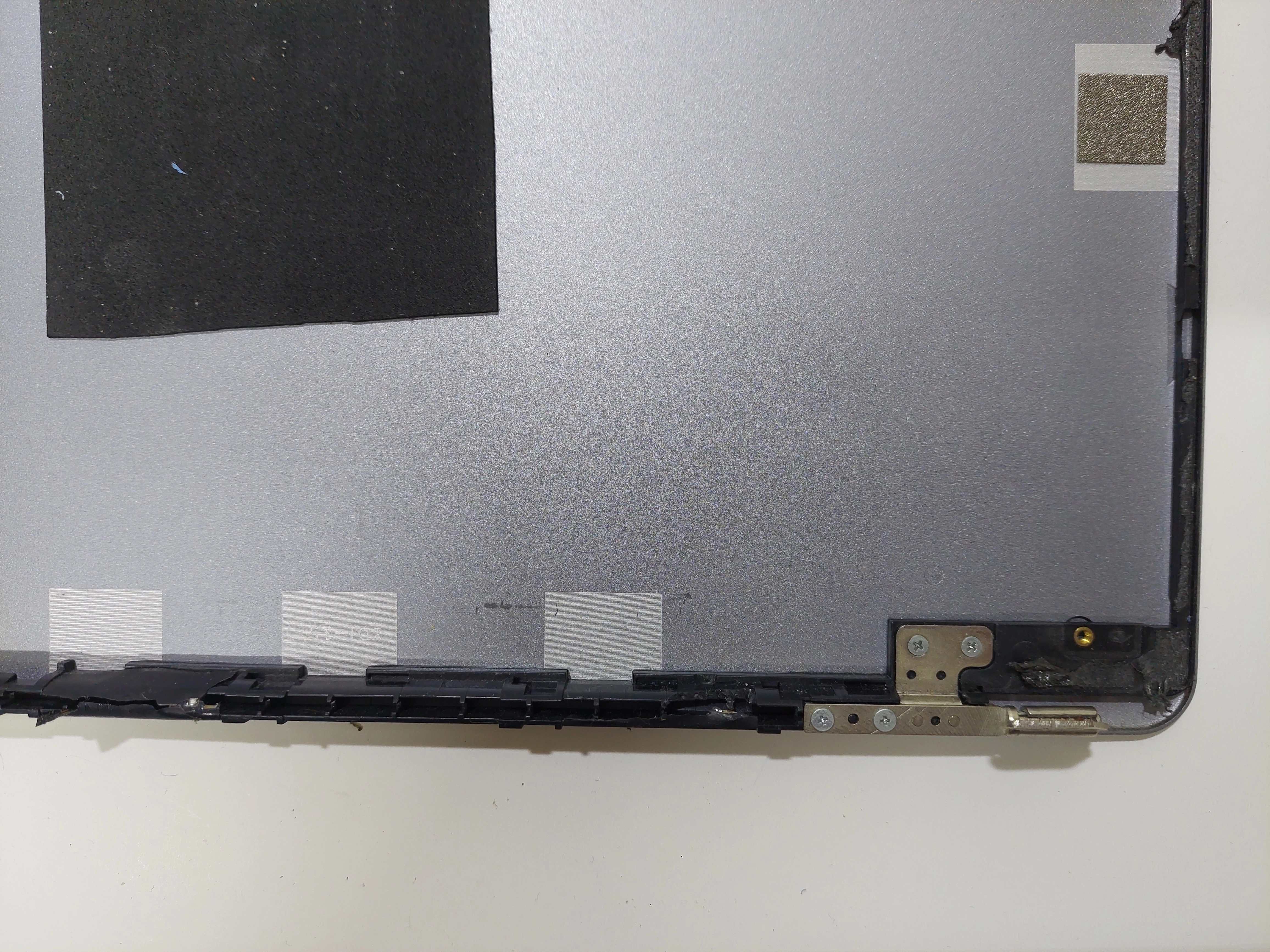 HOMETECH 700C HTC 14M Notebook Lcd Arka Kapak METALIK GRI / WEBKAMERA / CD DATA KABLO FLEX / SAĞ SOL MENTEŞE YD13.3 YD1-15