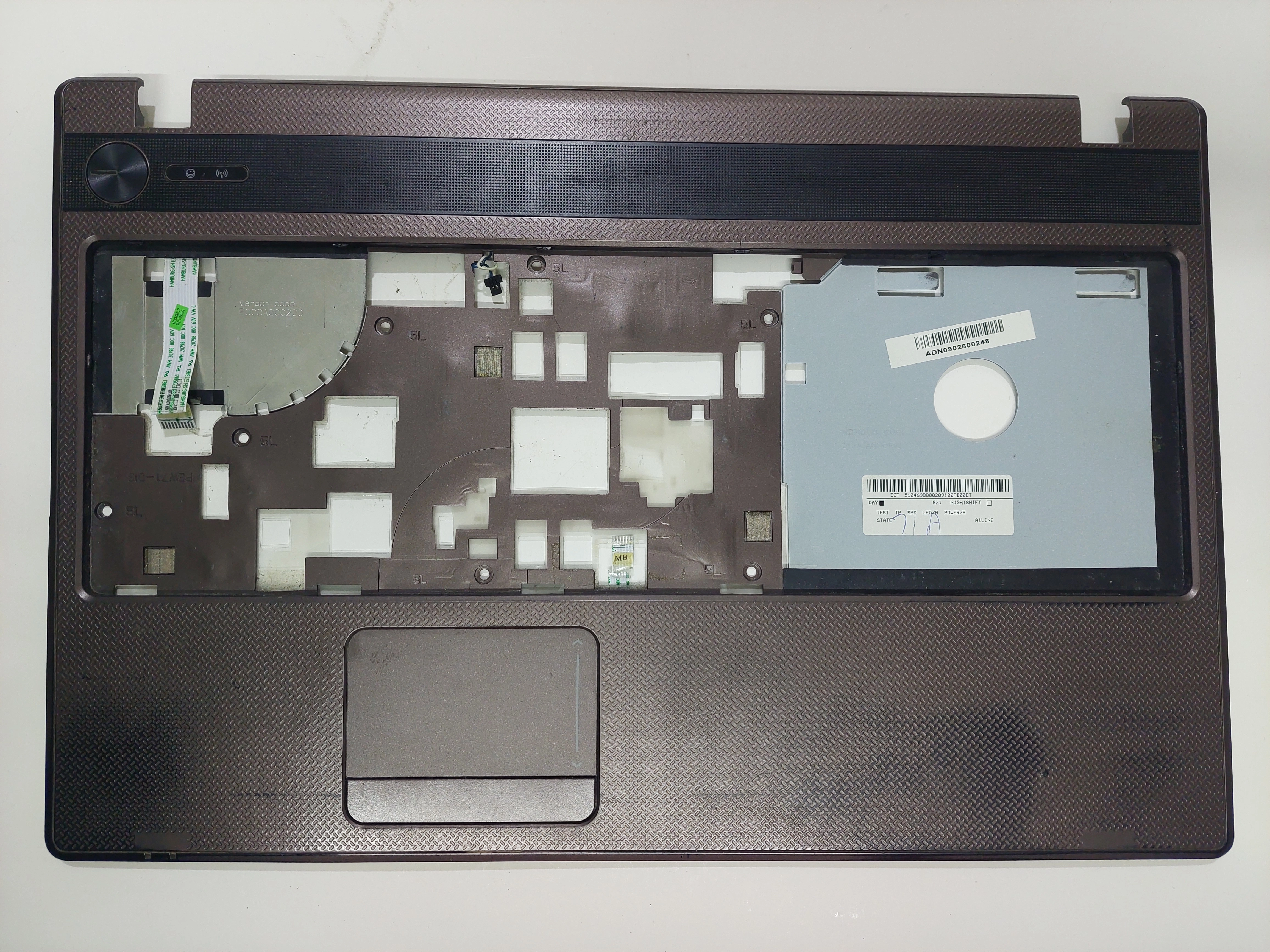 Acer Aspire 5742 PEW71 ÜST KLAVYE  KASA FR3008 MB8800 HOPARLÖR TOUCHPAD OPEN TUŞ AÇMA KAPAMA KART ADN0902600248 512469BO00