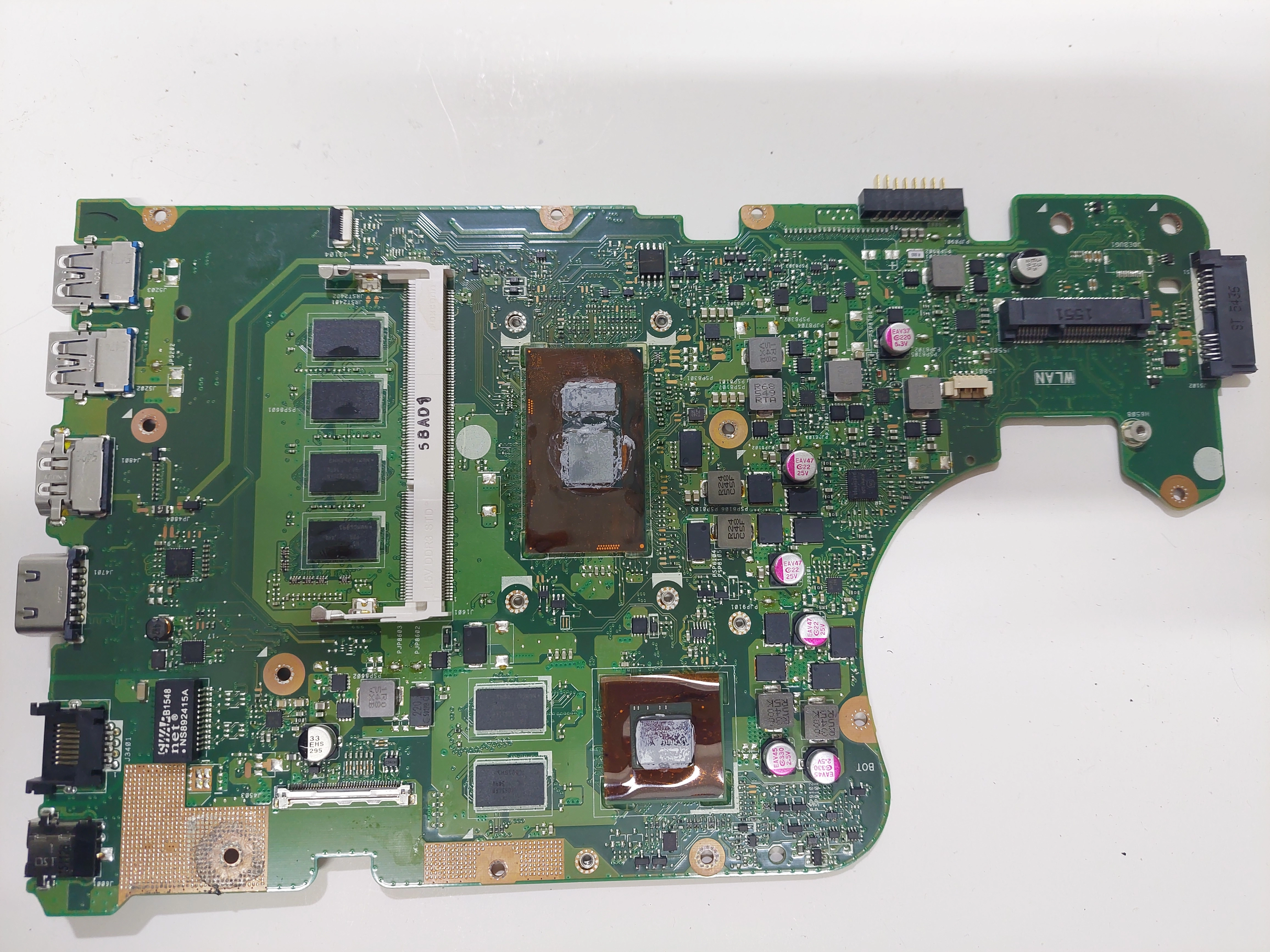Asus X555UJ X555UF F555U X555UB X555UQ X555U  Asus X555UJ  anakart