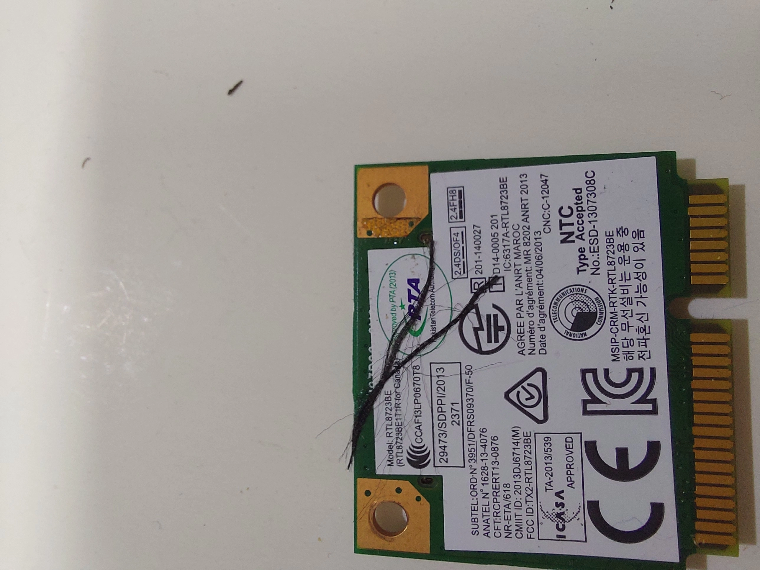  Asus RTL8723BE WCBN611LH-AD(1A) Wireless WiFi Adapter Card 