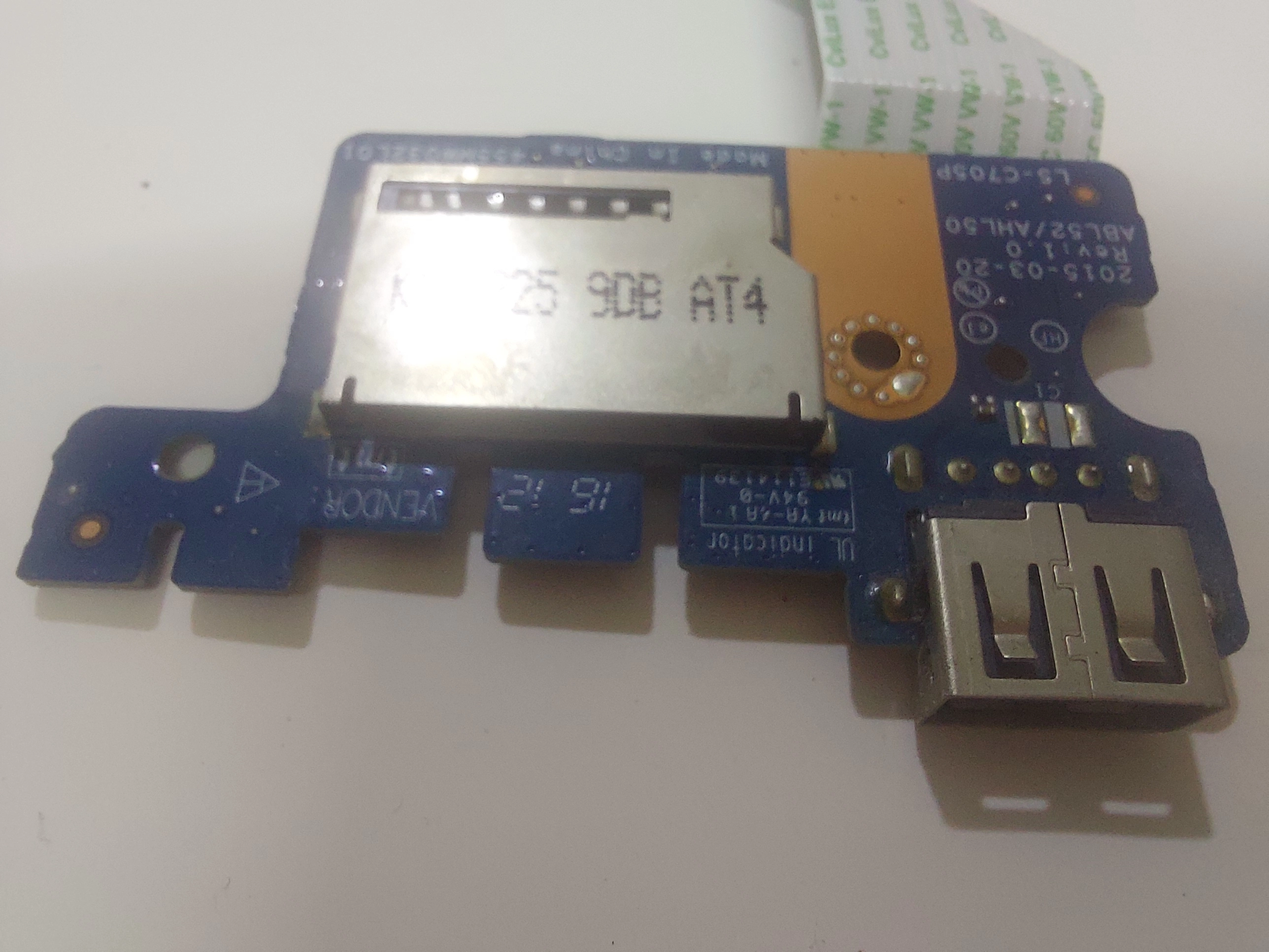 HP 250 G4 LS-C705P HP USB SD KART