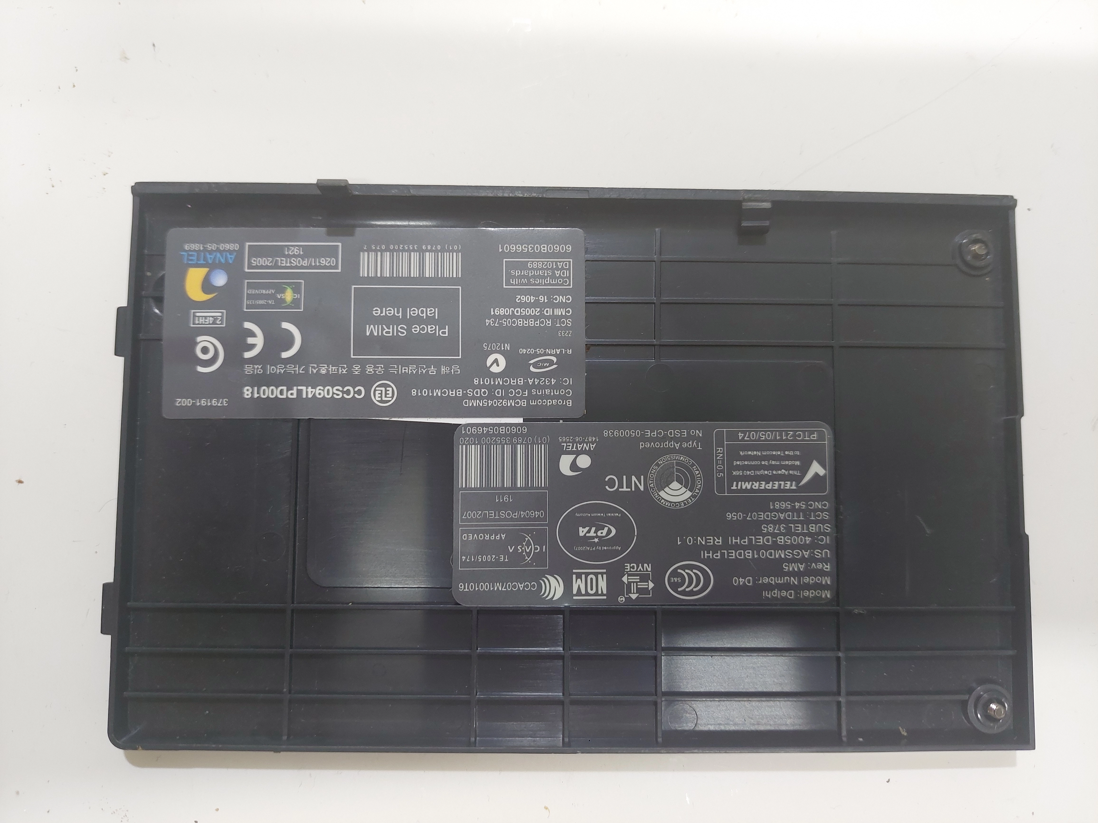 HP Compaq 6830s RAM WIFI ALT KAPAK  6070B0253901