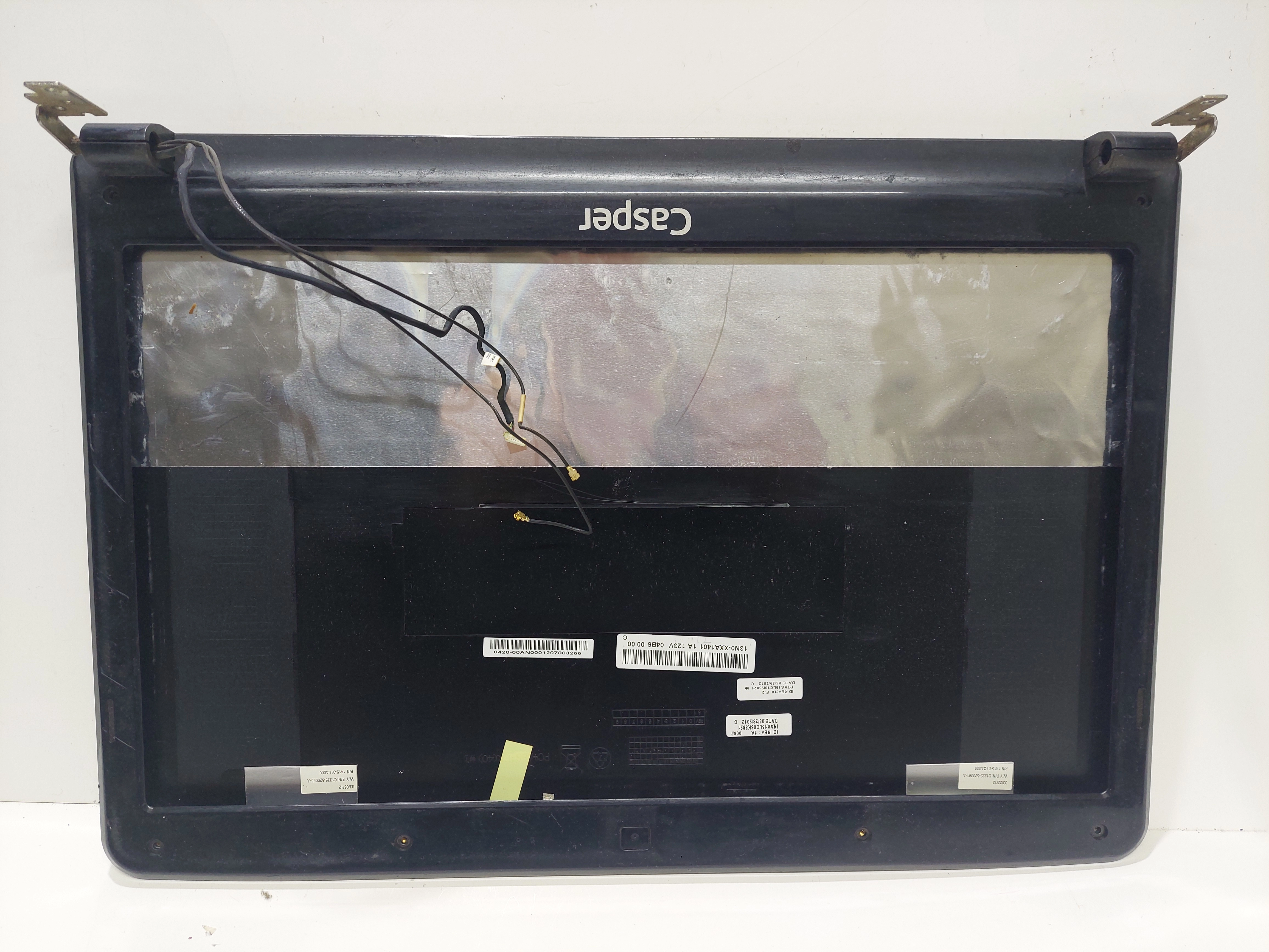Casper A15 A15HE Arka Kasa Lcd Cover 13N0-XXA1401 / BEZEL ÇERÇEVE / SAĞ SOL MENTEŞE / WEBCAMERA / WIFI ANTEN 