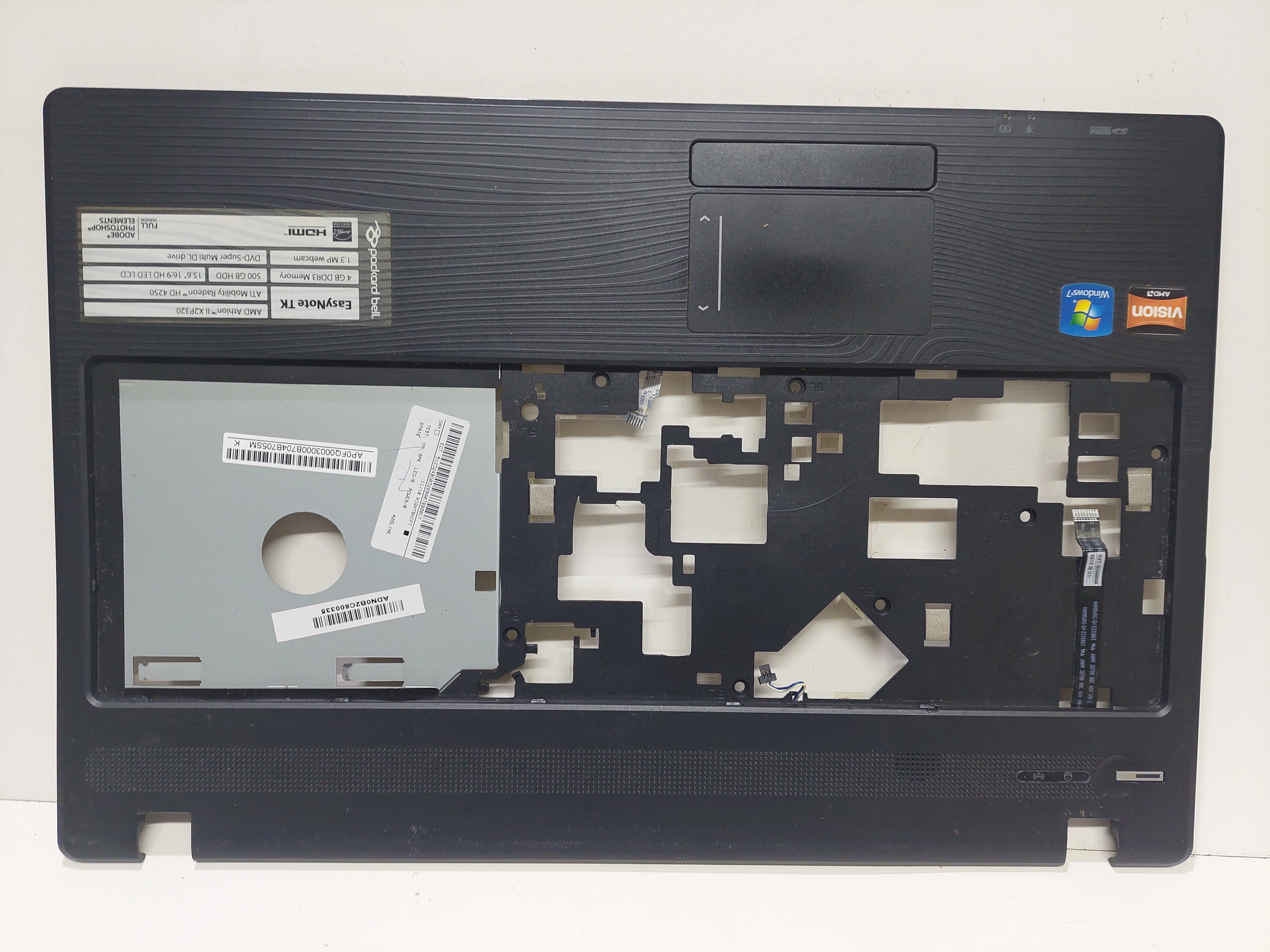 Packard Bell Easynote PEW96 TK83 TK85  ÜST KASA  / SPEAKER PK23000DC00 / POWER TUŞ AÇMA KAPAMA LS- 6582P / TOUCHPAD /AP0FQ0003000B704B7  / / AP0FO0004000B100EA