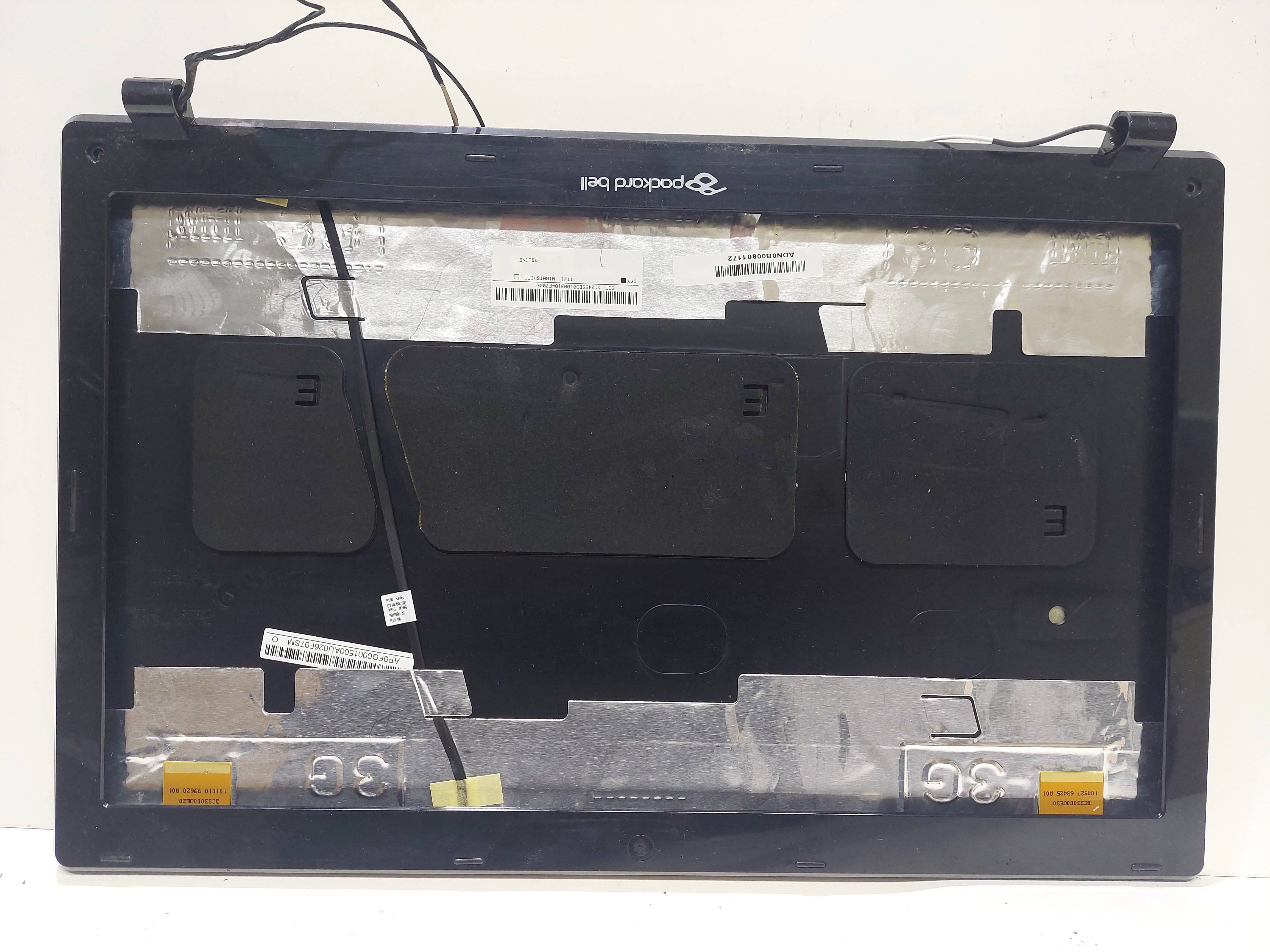 Packard Bell Easynote PEW96 TK83 TK85 LCD COVER / BEZEL ÇERÇEVE / WEBCAMERA / WIFI ANTEN  AP0FQ000150 