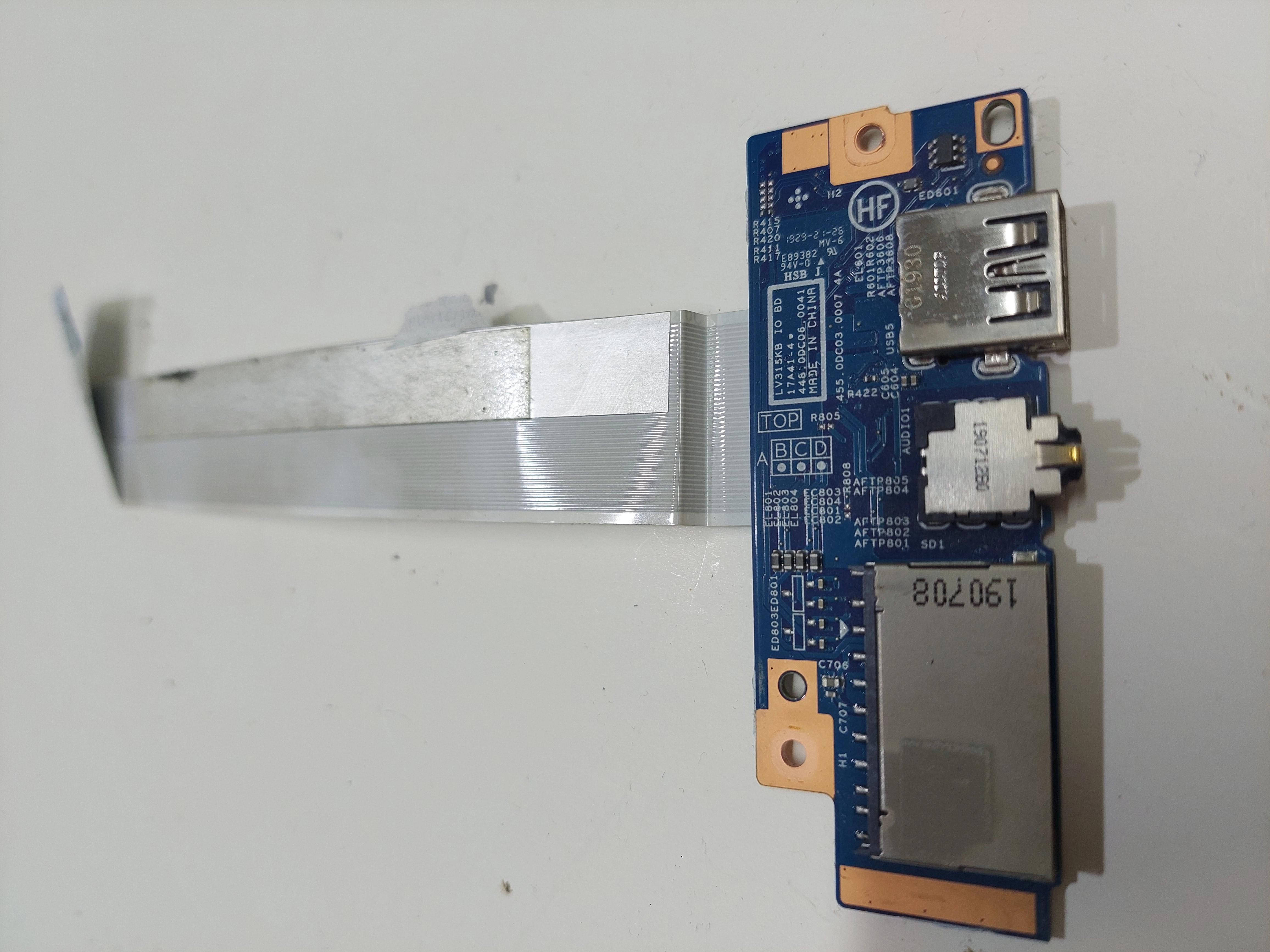 LENOVO IDEAPAD V130-15IKB V330-15IKB USB SES KARTI OKUYUCU KARTI 448.0DC06.0041  LV315KB