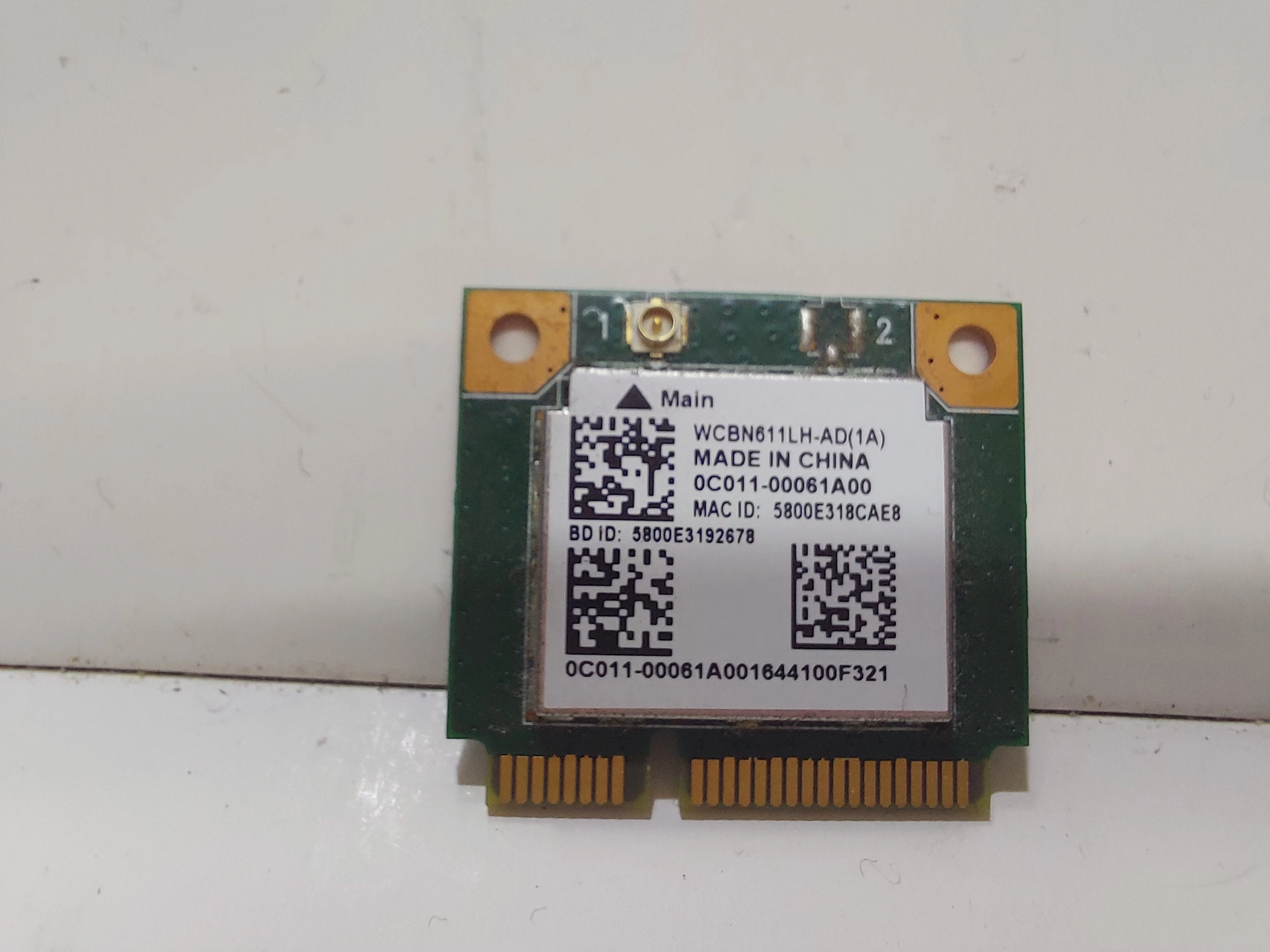 Realtek RTL8723BE Wireless LAN Kartı