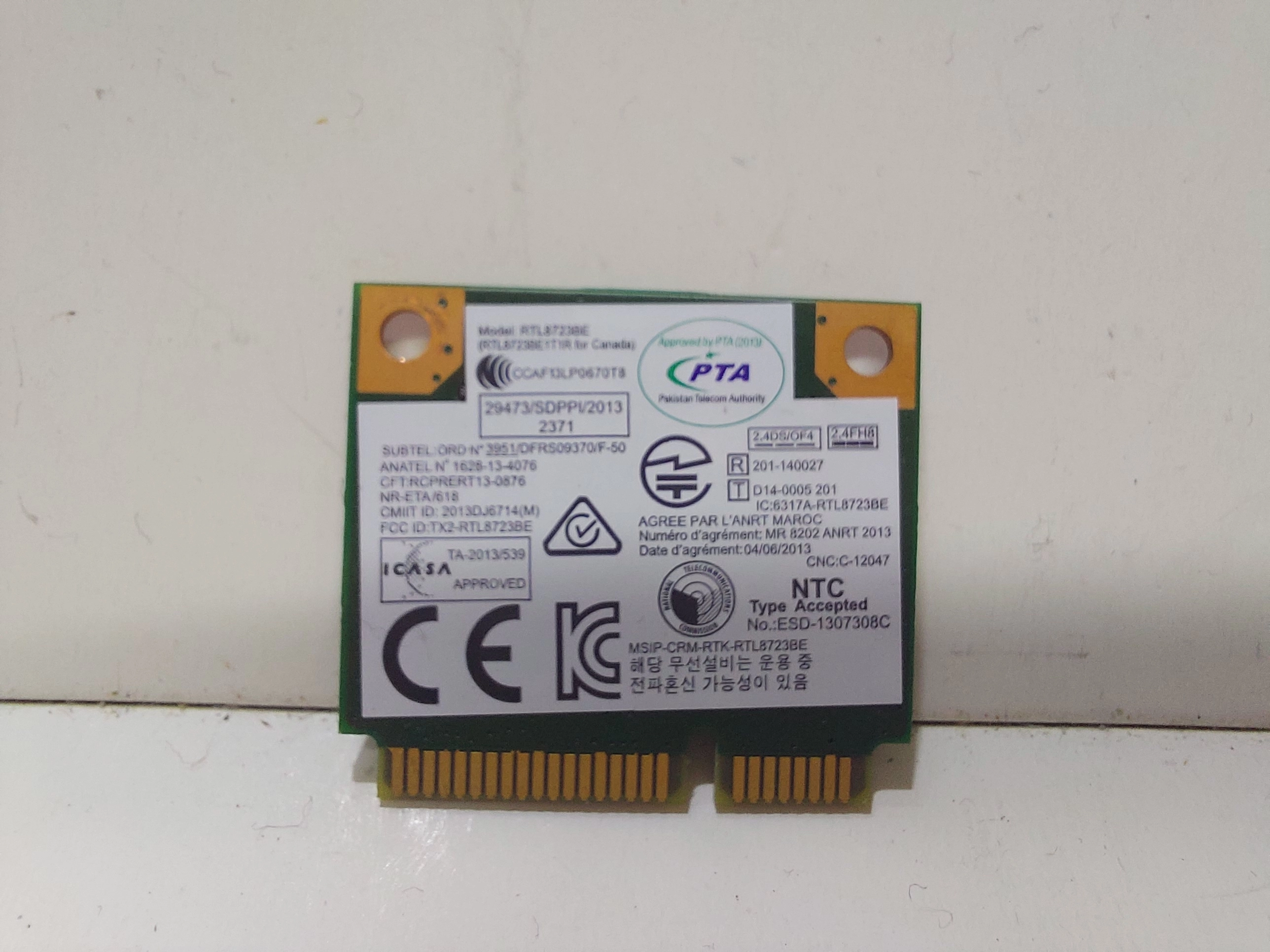 Realtek RTL8723BE Wireless LAN Kartı