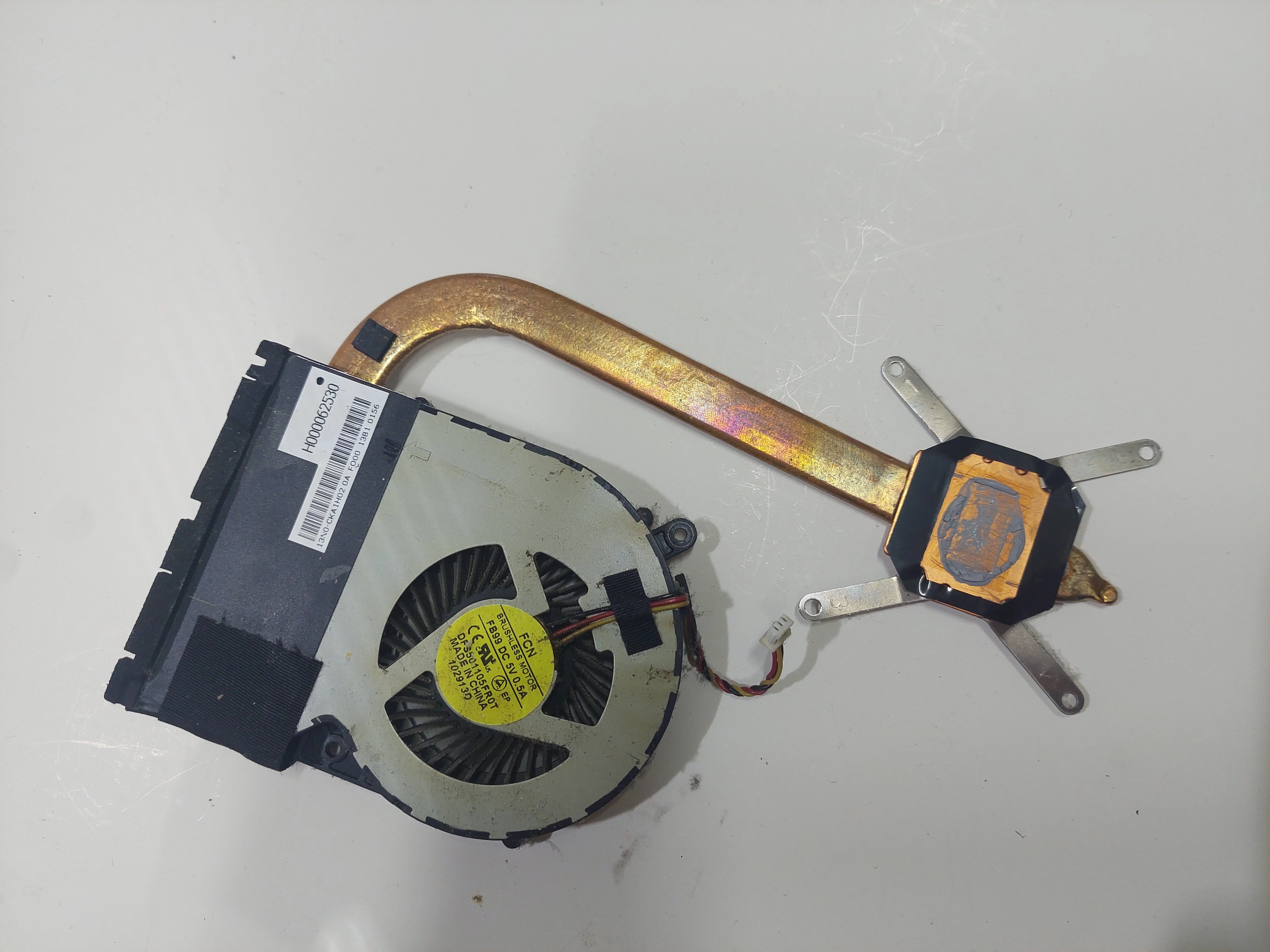 Toshiba Satellite C50 SOĞUTUC FAN VE BAKIRI   / H000062530 / 13N0 CKA102 0A F00