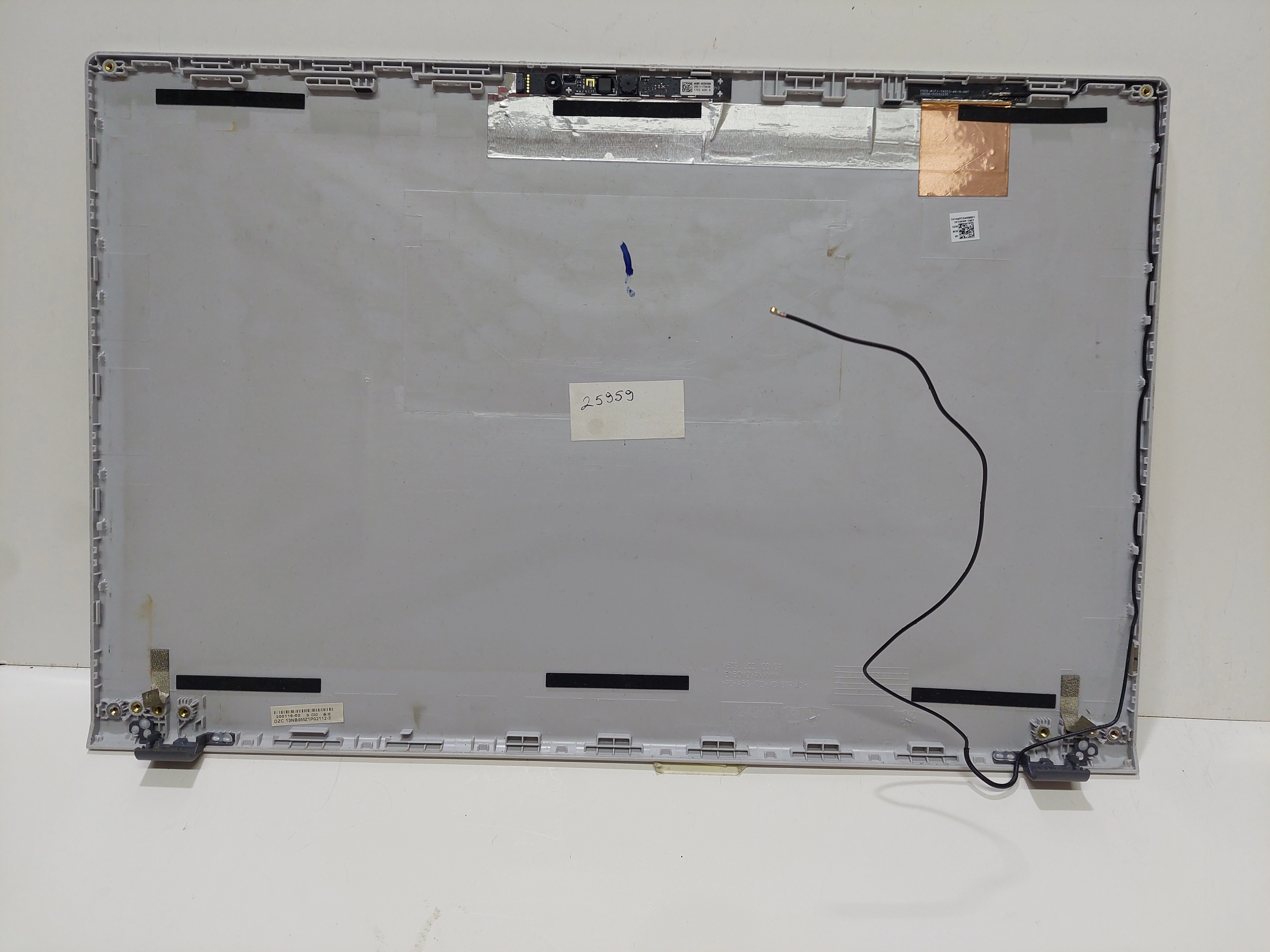 ASUS  D509D arka kapak  KAMERA WİFİ ANTEN 