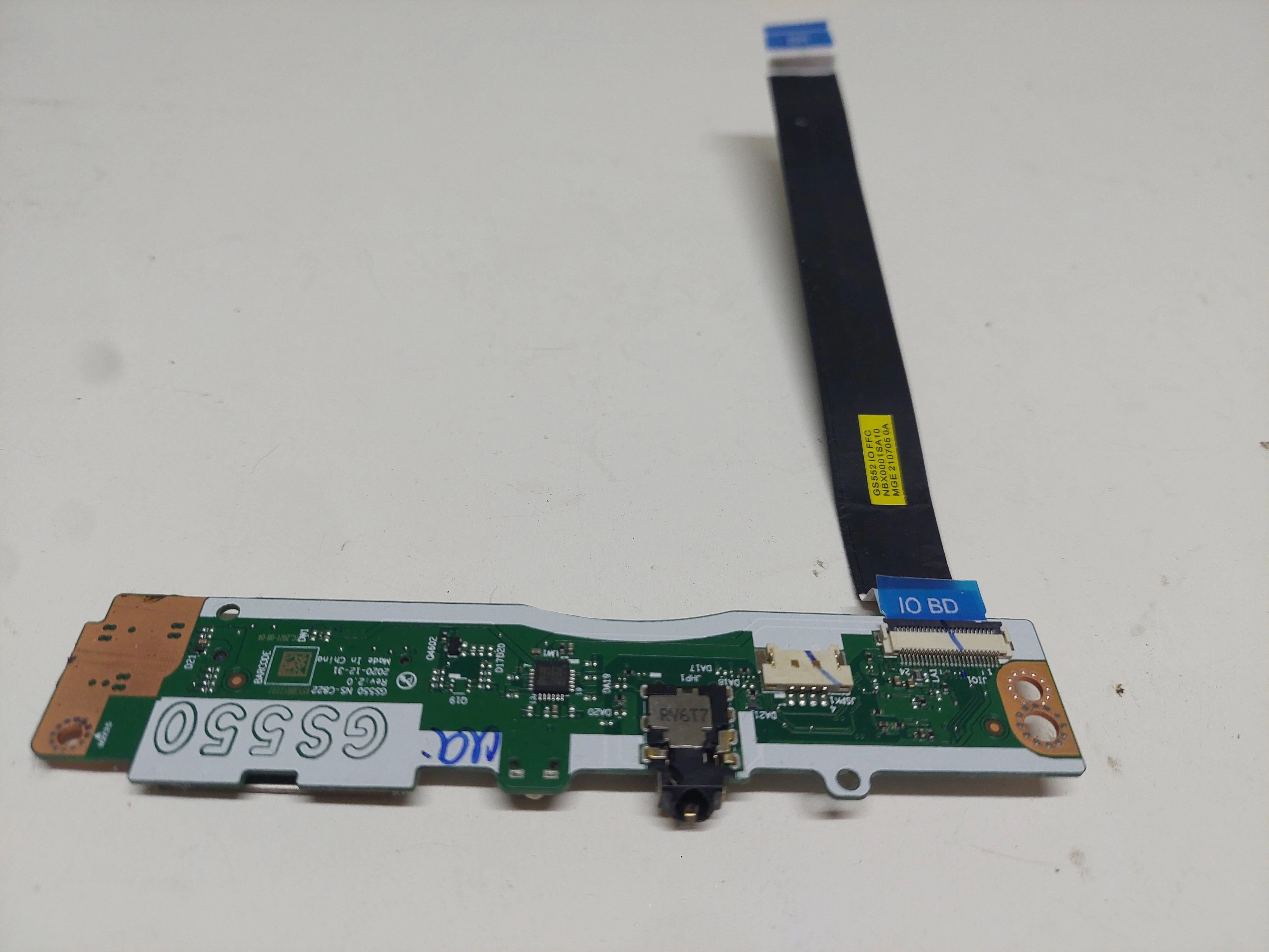 Lenovo IdeaPad 3 15ADA05 güç ses SD kart okuyucu OPEN düğme kurulu GS550 NS-C822 NBX0001SA10 5C50S25048