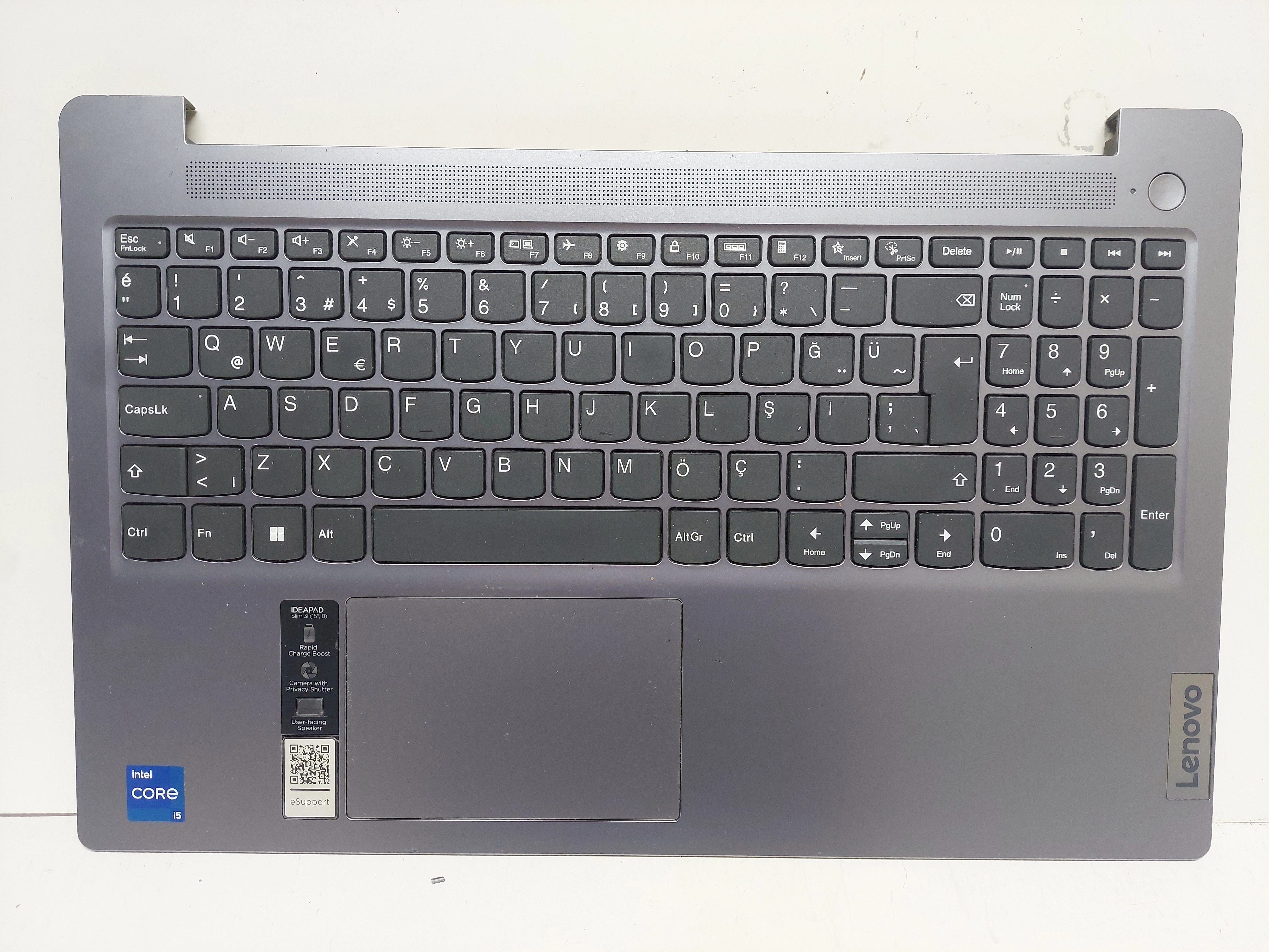  Lenovo, IdeaPad Slim 3 15IAN8 ÜST KASA / KLAVYE / TOUCHPAD  / WIFI ANTEN KS580 AP2XP000300BPT